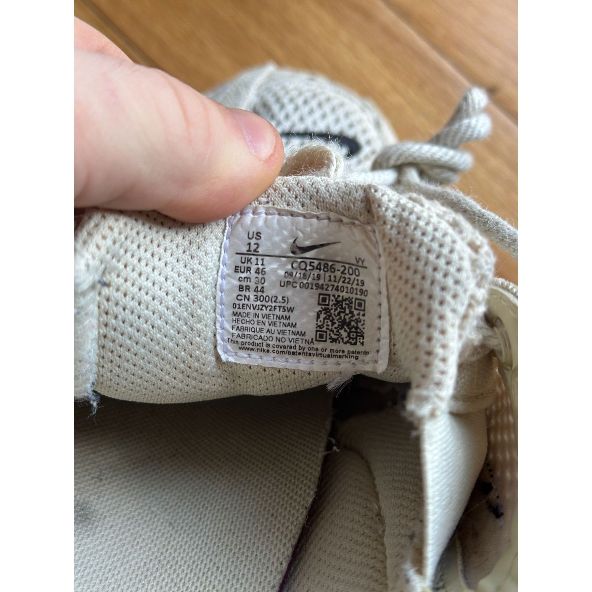 Nike NIKE STUSSY X AIR ZOOM SPIRIDON CAGED 2 'FOSSIL' LIMITED SOL Size US 12 / EU 45 - 9 Thumbnail