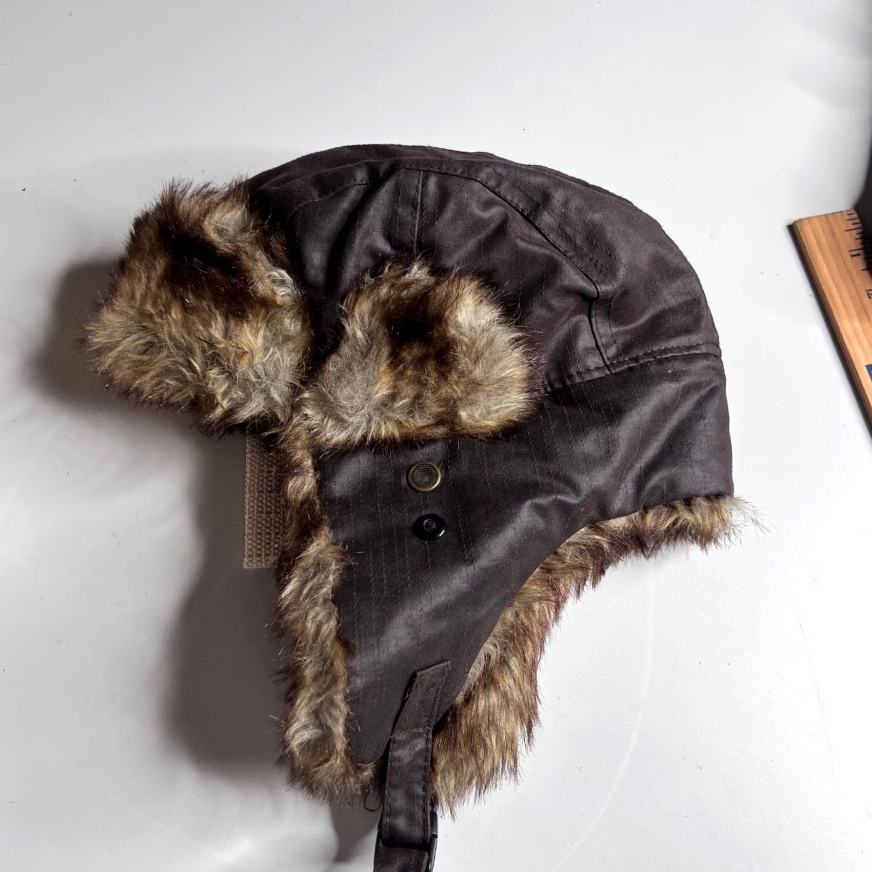 Dickies Dickies Faux Fur Trapper Hat Brown Hunting Winter Cap Ear Flap OSFM RN115665 Size ONE SIZE - 4 Thumbnail