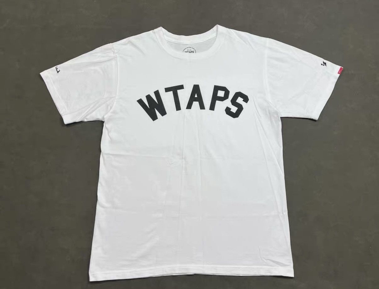 Wtaps WTAPS Logo Print Short Sleeve T-Shirt J16 Size US M / EU 48-50 / 2 - 1 Thumbnail