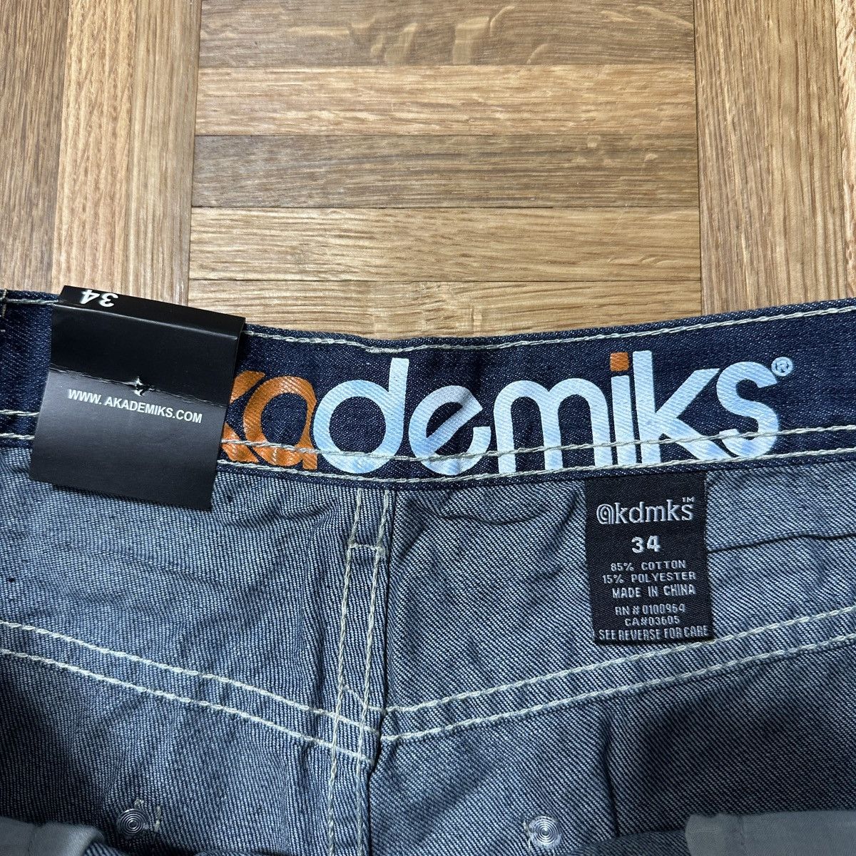 Akademiks Vintage Akademiks jean shorts Size US 34 / EU 50 - 5 Thumbnail