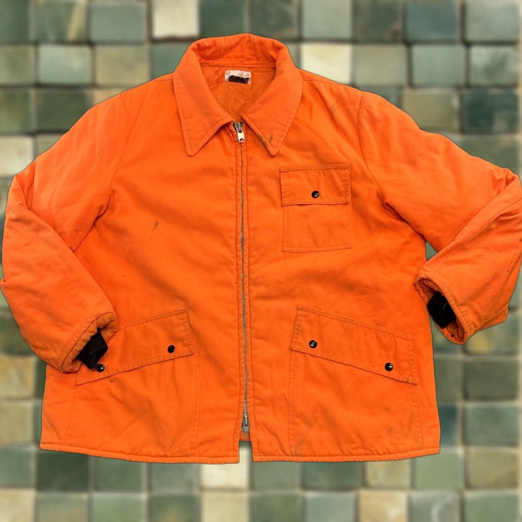 Vintage VINTAGE Samco Snow Shield Jacket Coat Mens XL Hunting Hi Vis USA Jacket Size US XL / EU 56 / 4 - 1 Thumbnail
