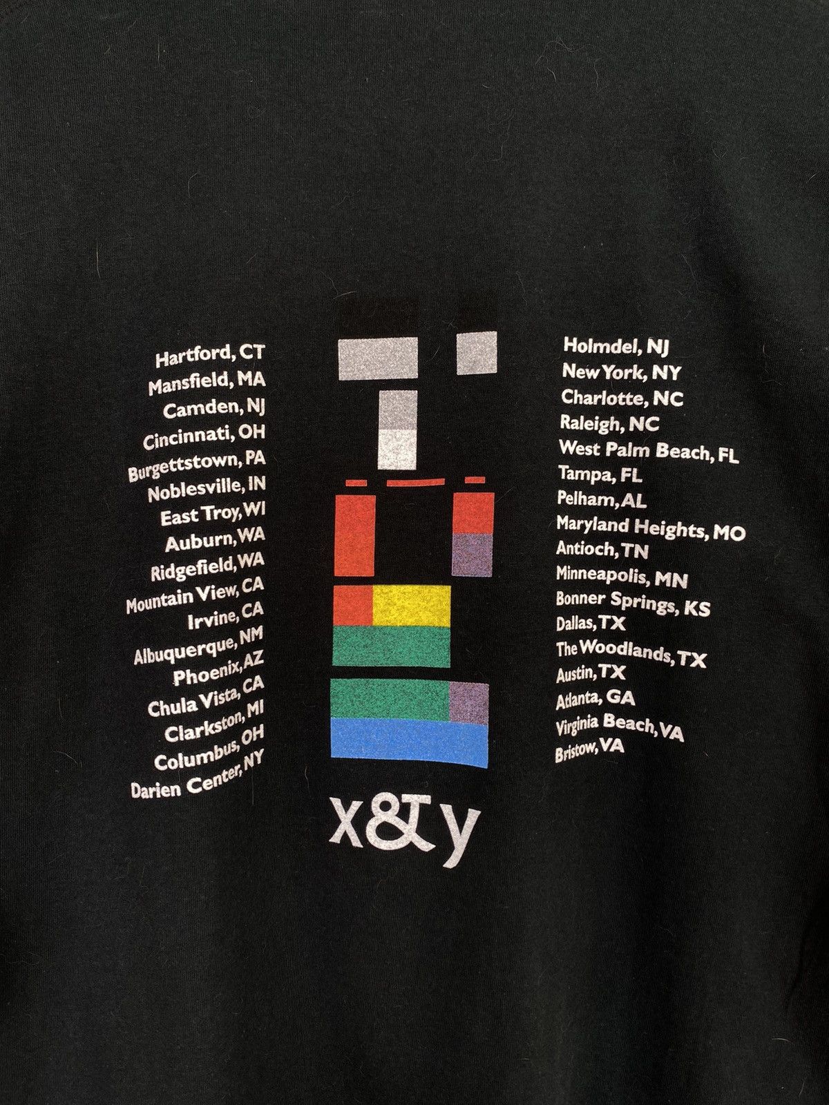 Vintage Coldplay “X&Y Tour 2005” Vintage Band Tee Size US L / EU 52-54 / 3 - 6 Thumbnail