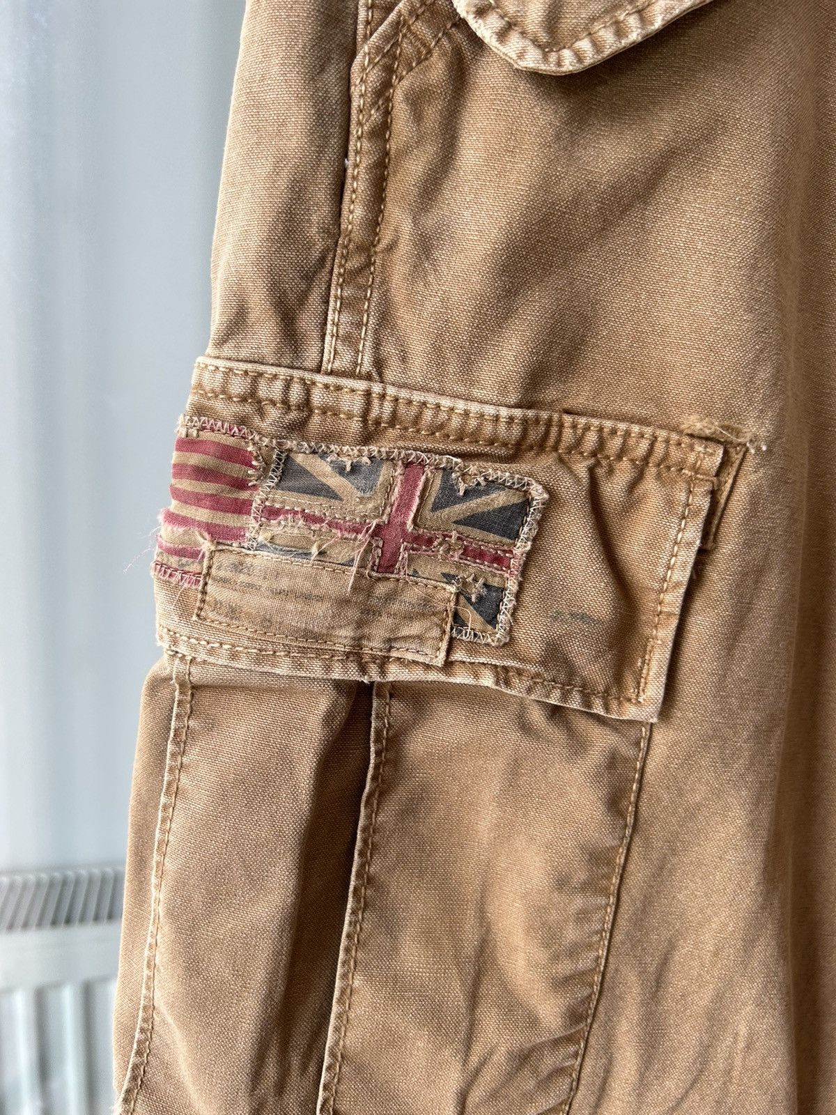 Ralph Lauren × Vintage Ralph Lauren Utility Cargo Pants Y2K Vintage Size US 31 - 5 Thumbnail