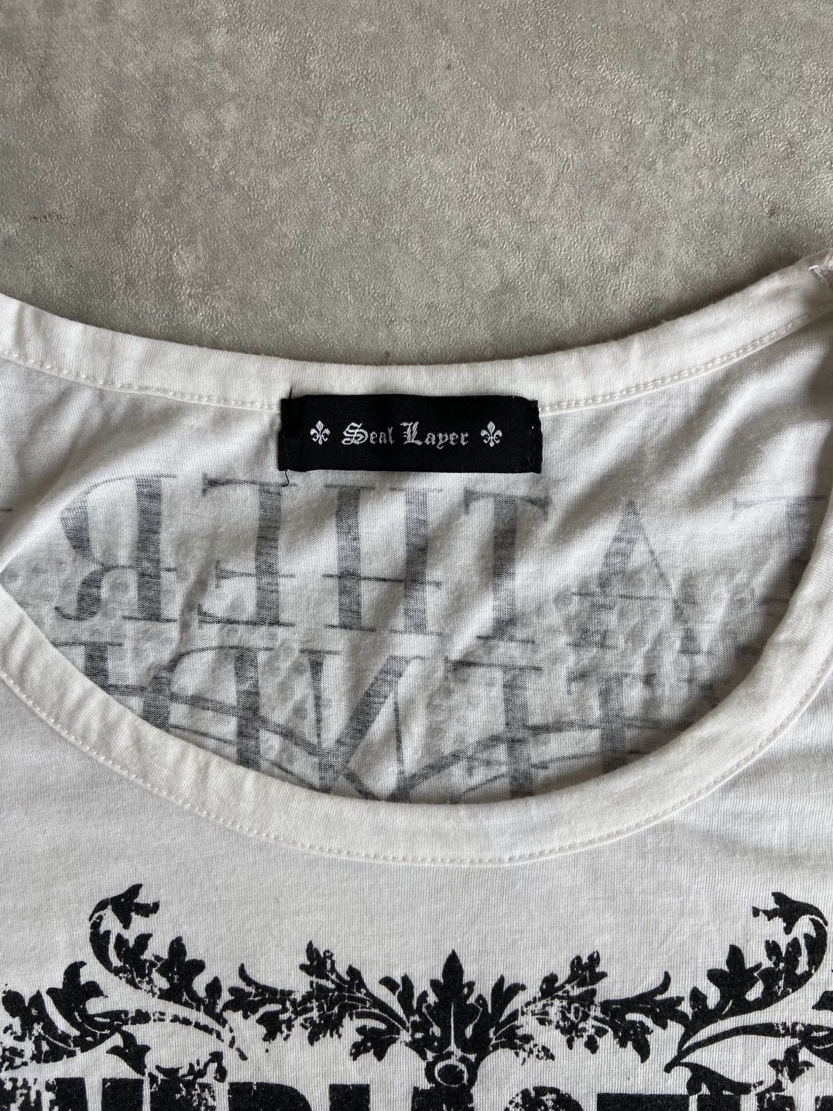 If Six Was Nine × Japanese Brand × Le Grande Bleu (L.G.B.) Seal Layer Punk Style Tshirt Size M / US 6-8 / IT 42-44 - 4 Thumbnail