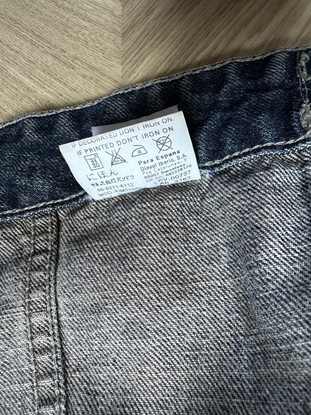 Diesel × Vintage Diesel Vintage Denim Jacket Size M / US 6-8 / IT 42-44 - 11 Thumbnail