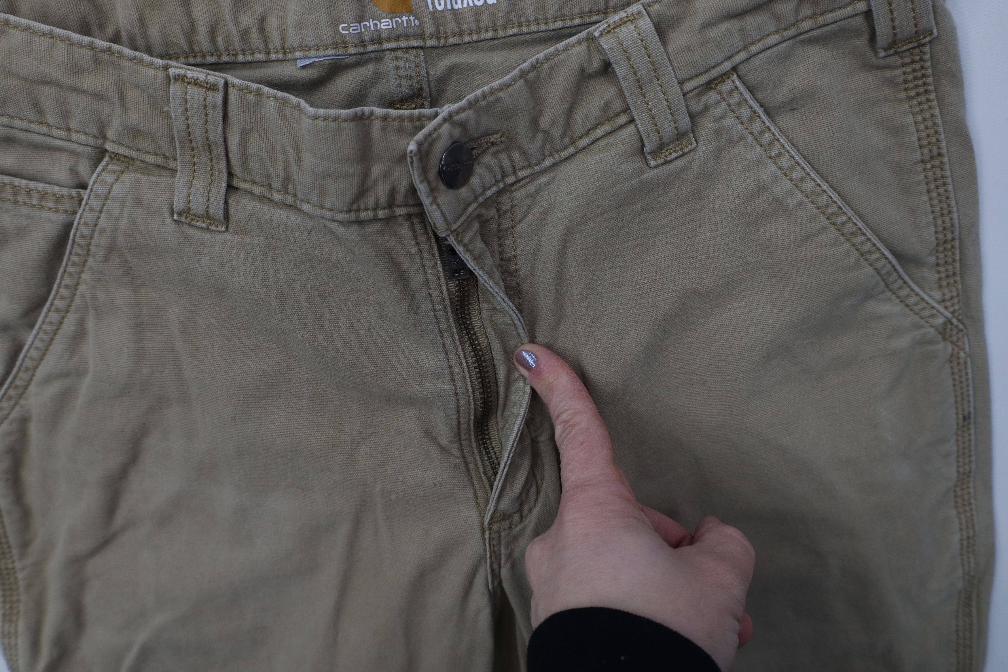 Carhartt Vintage Y2K Carhartt Relaxed Fit Wide Leg Dungaree Pants Size US 32 / EU 48 - 8 Thumbnail