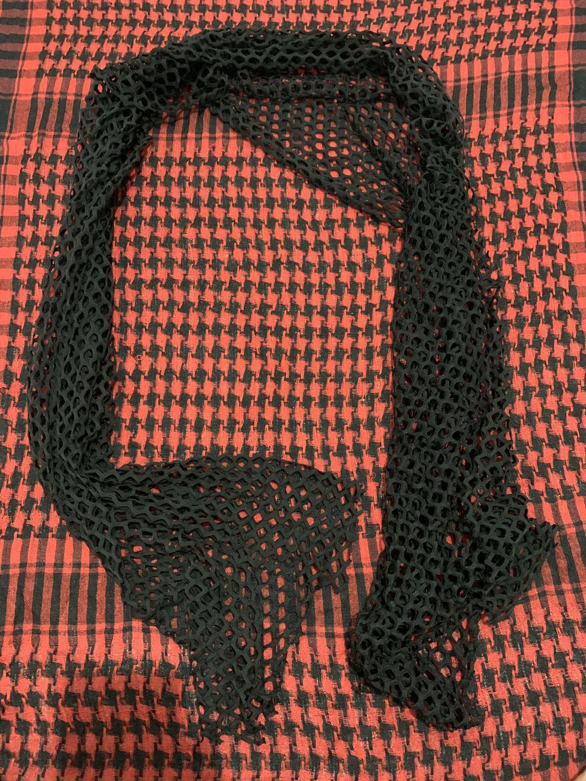 Japanese Brand Trussardi Cross Distressed Back Cardigan with Scarf Size M / US 6-8 / IT 42-44 - 11 Thumbnail