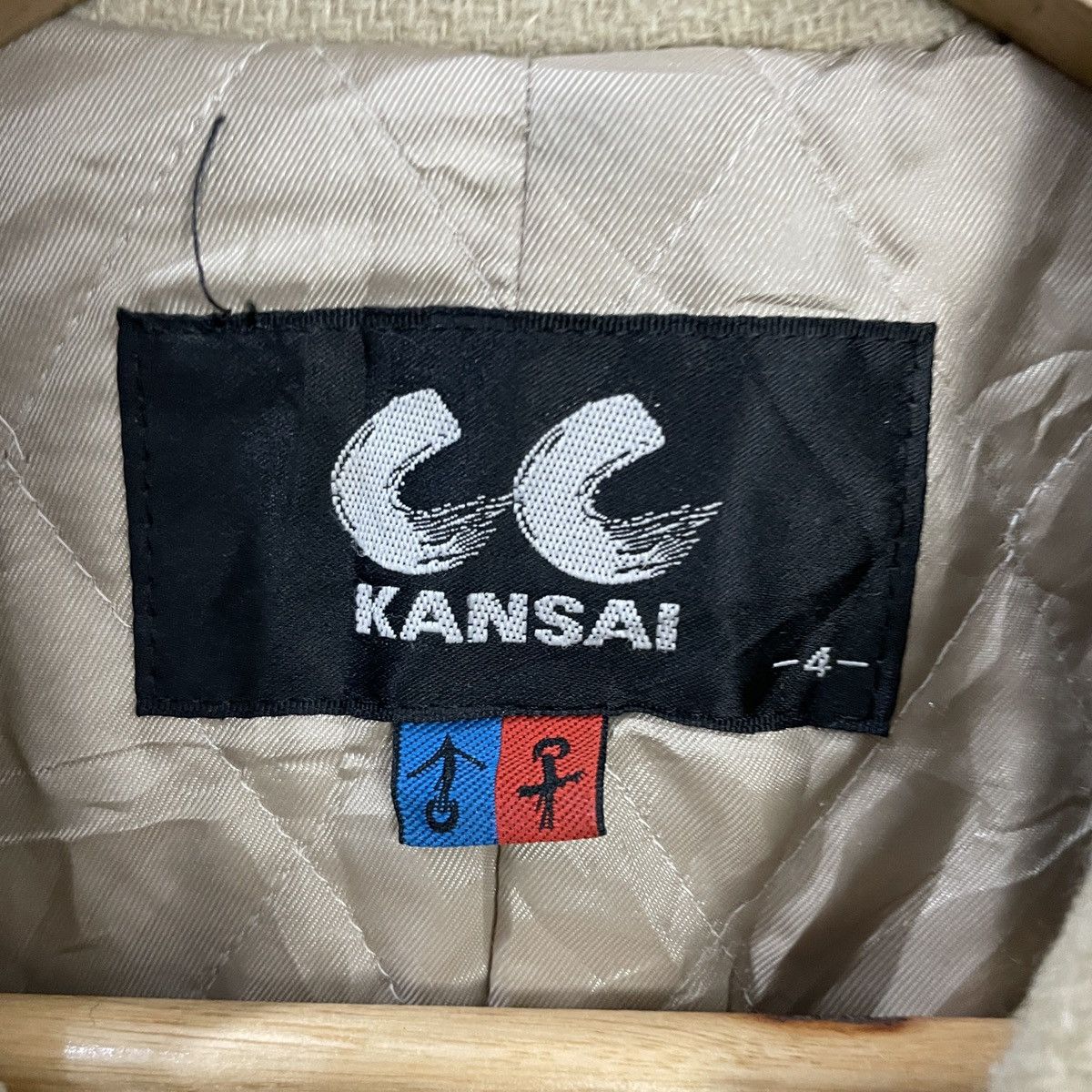 Kansai Yamamoto Vintage Kansai Trench Coat Jacket Size US L / EU 52-54 / 3 - 6 Thumbnail