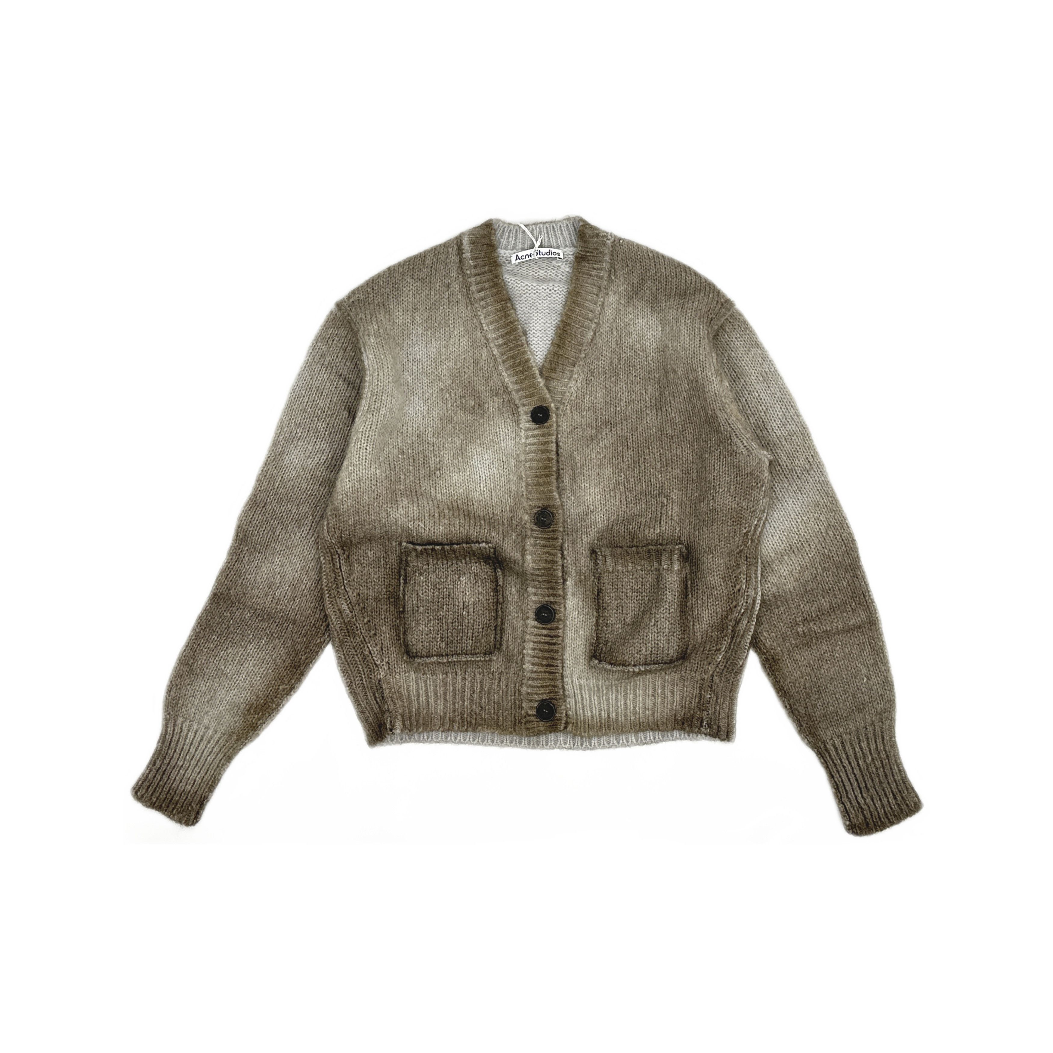 Acne Studios Acne Studios V-Neck Mohair Blend Cardigan Size M Size M / US 6-8 / IT 42-44 - 1 Thumbnail