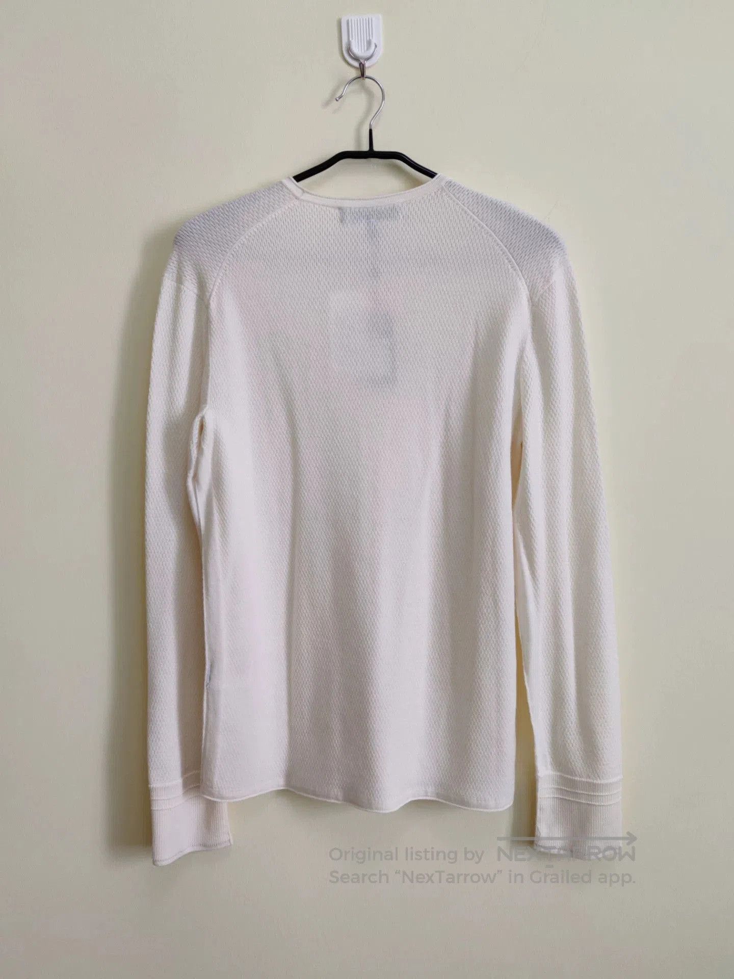 Rag & Bone Rag & Bone White Wool Sweater for Men. Size US S / EU 44-46 / 1 - 4 Thumbnail