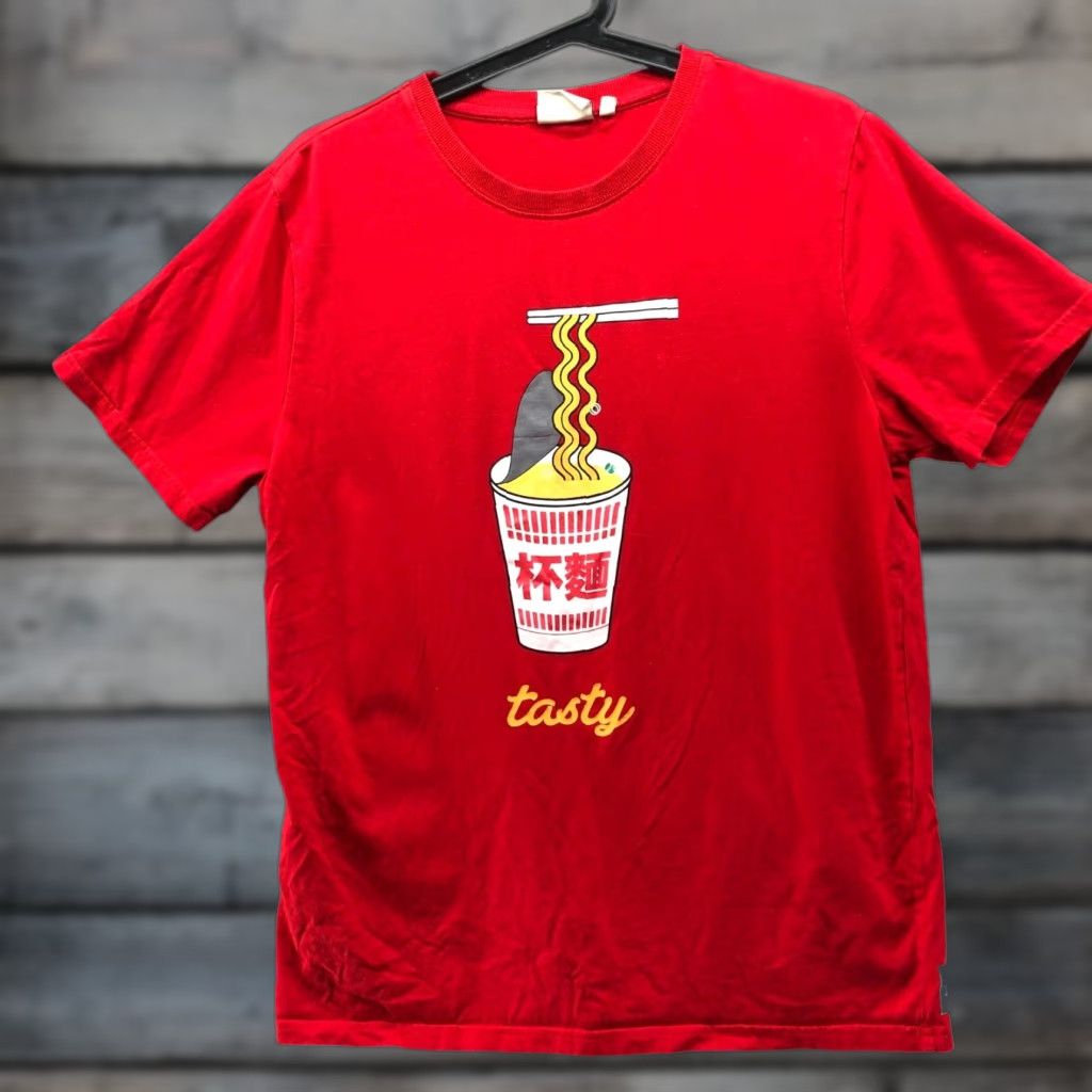 Denime Denim Stories Tasty Cup Ramel Graphic T Shirt Mens L Red Short Sleeve Crewneck Size US L / EU 52-54 / 3 - 1 Thumbnail