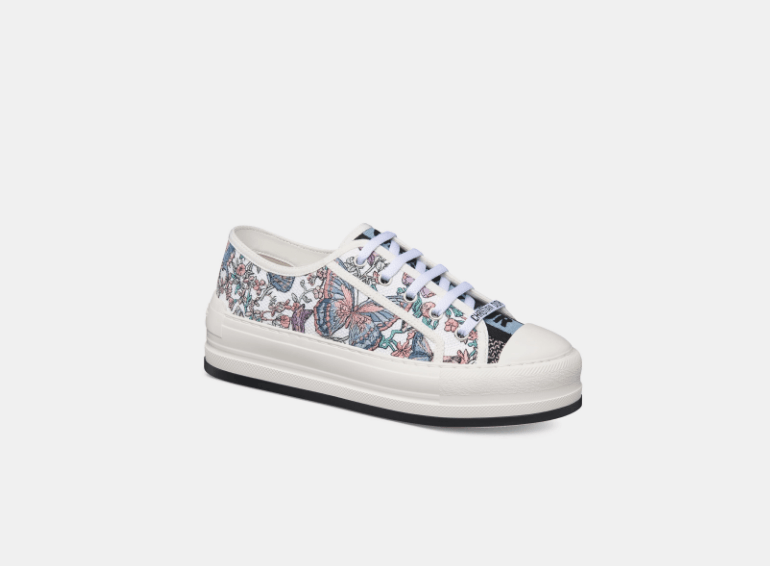 Dior o1w1db10126 KCK385 Platform Low-Top Sneakers in Multicolor Size US 6 / IT 36 - 2 Thumbnail