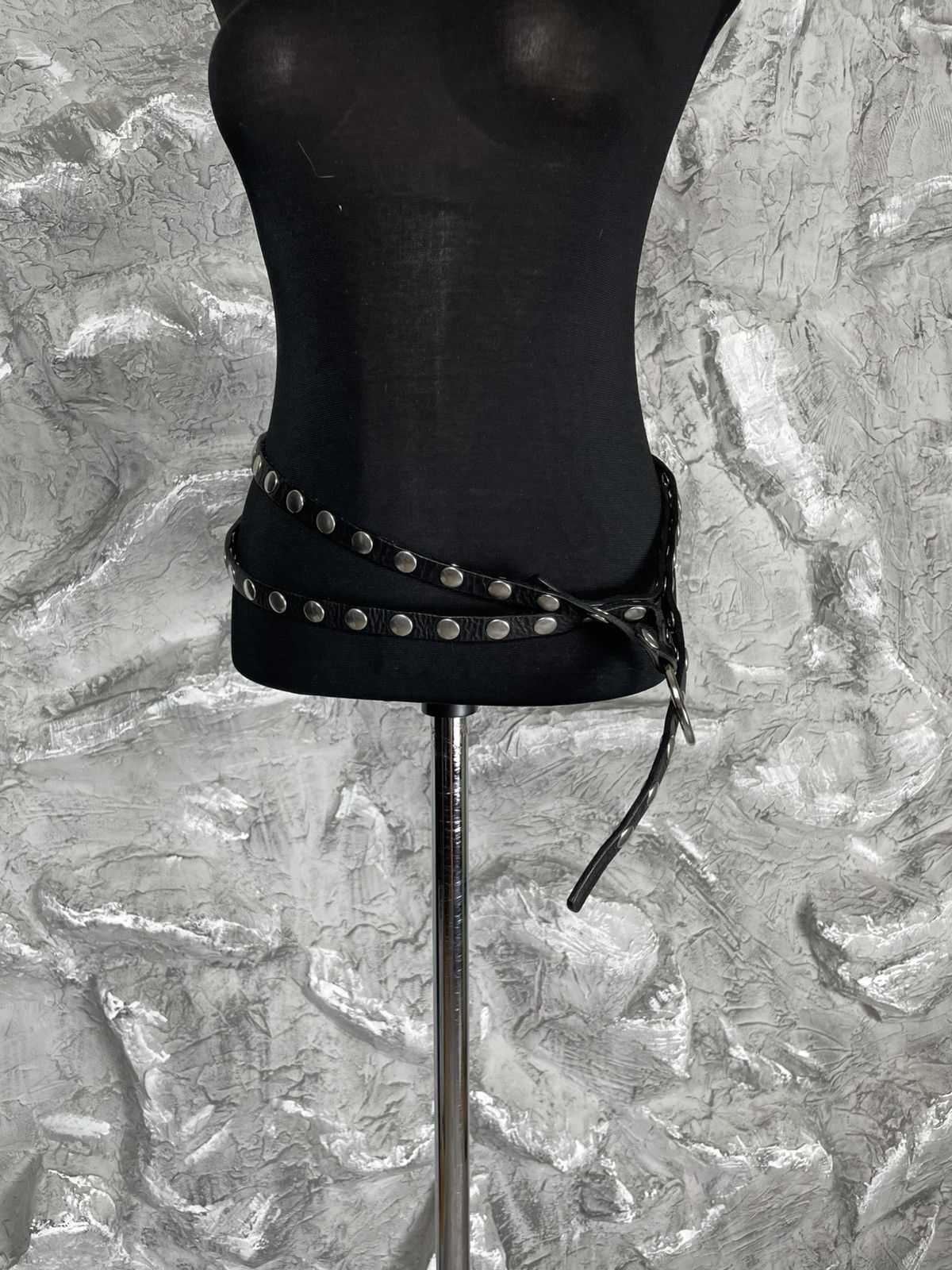 Alexander McQueen McQ Alexander McQueen Rare Rivets Archive Double Belt Size ONE SIZE - 13 Thumbnail