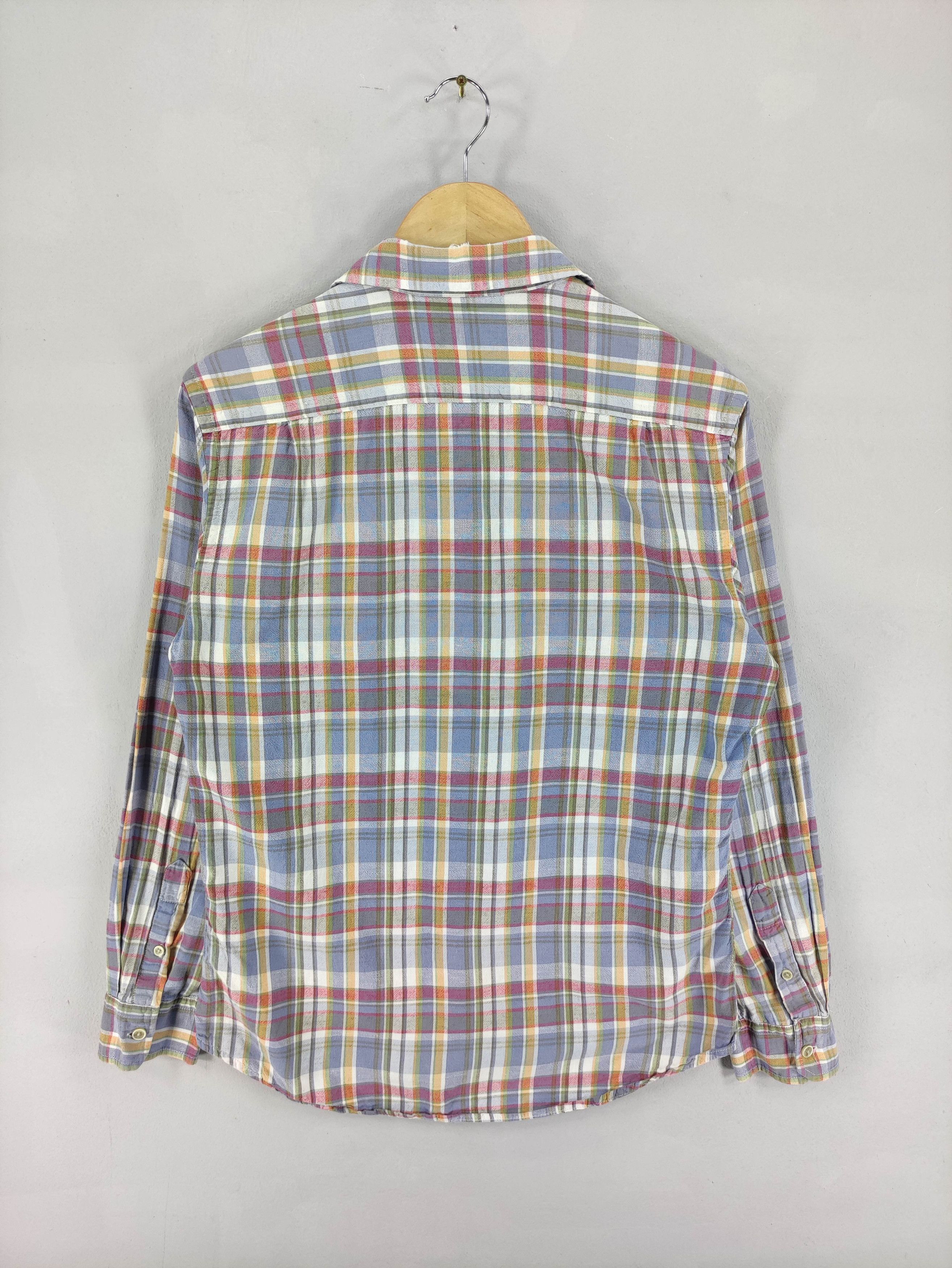 Gap Vintage Gap Flannel Shirt Button Up Checkered Long Sleeve Size S / US 4 / IT 40 - 7 Thumbnail