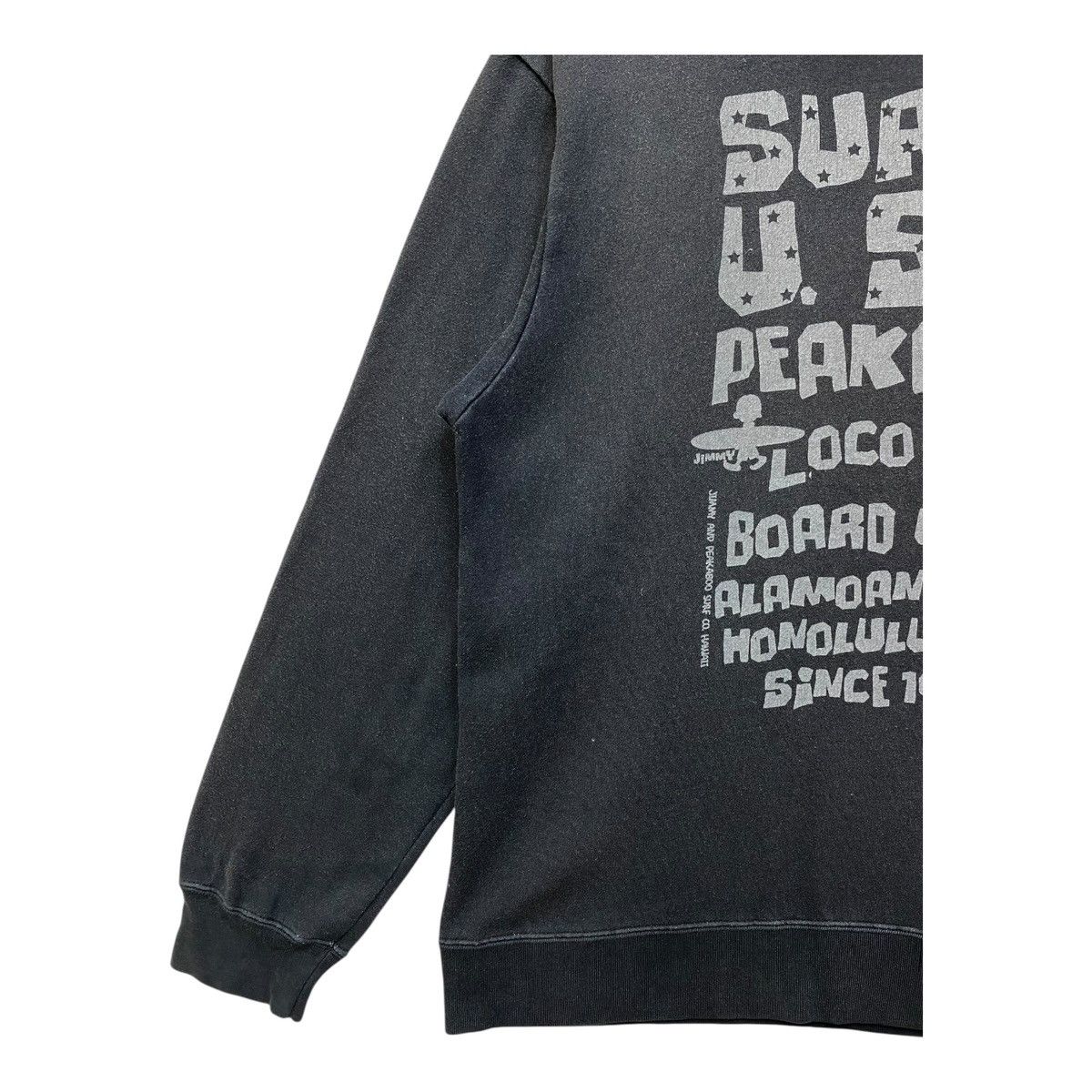 Other Peakaboo Sweatshirt Honolulu Hawaii Longboard Surf Size L Size US L / EU 52-54 / 3 - 3 Thumbnail