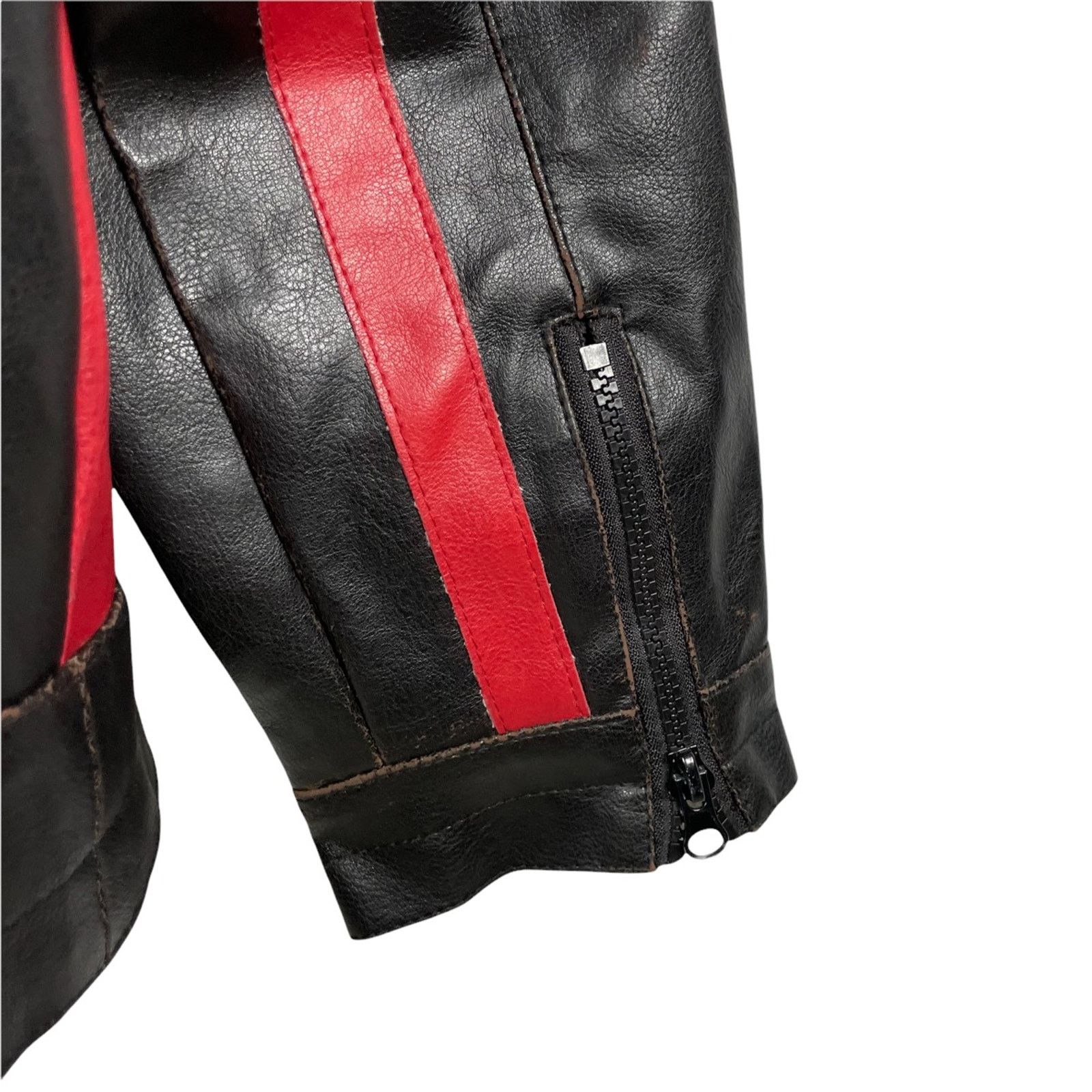 No Fear Vintage No Fear Racing Leather Jacket Size US S / EU 44-46 / 1 - 8 Thumbnail