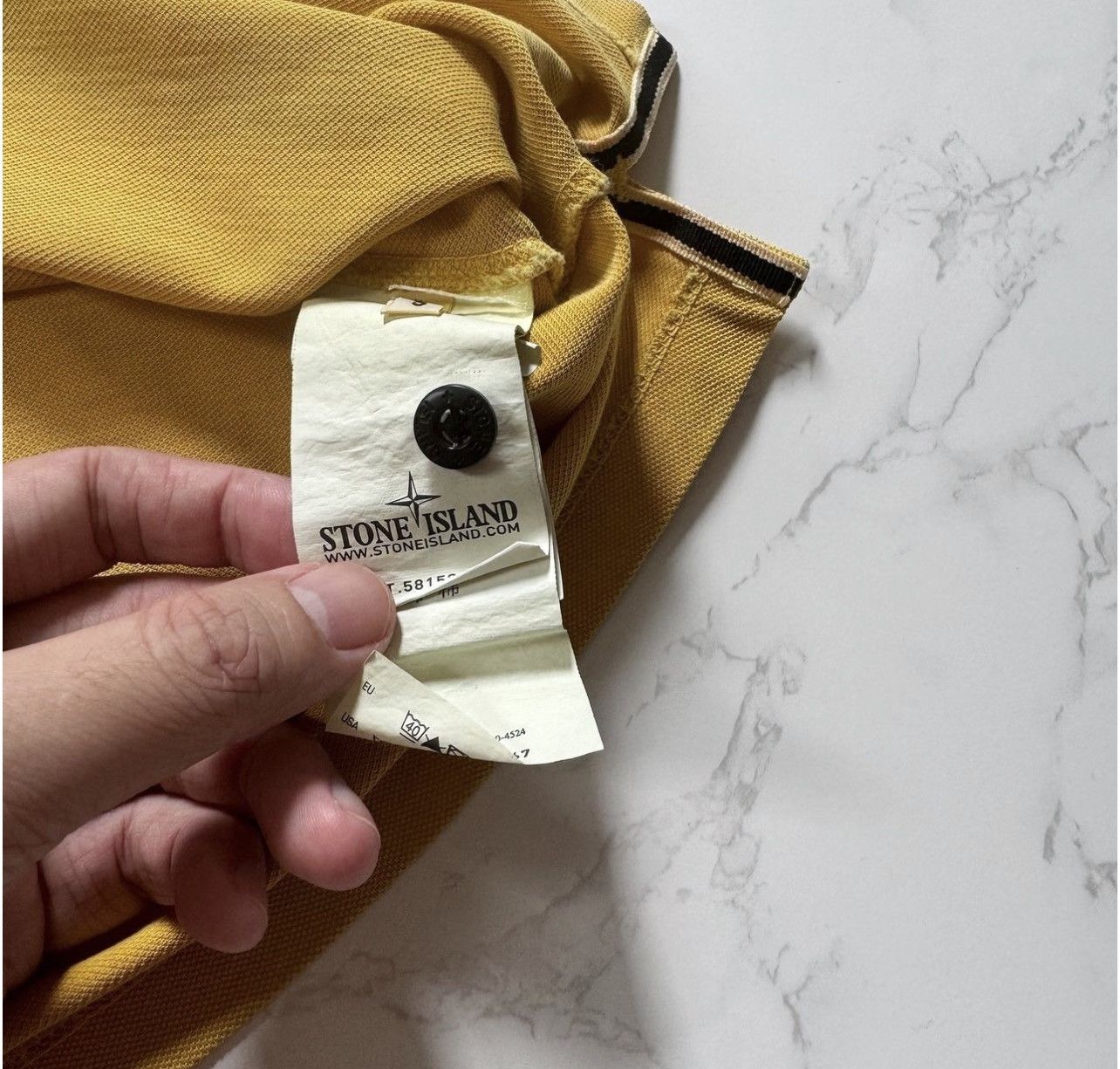 Stone Island Stone Island Polo Slim Fit Size US S / EU 44-46 / 1 - 4 Thumbnail
