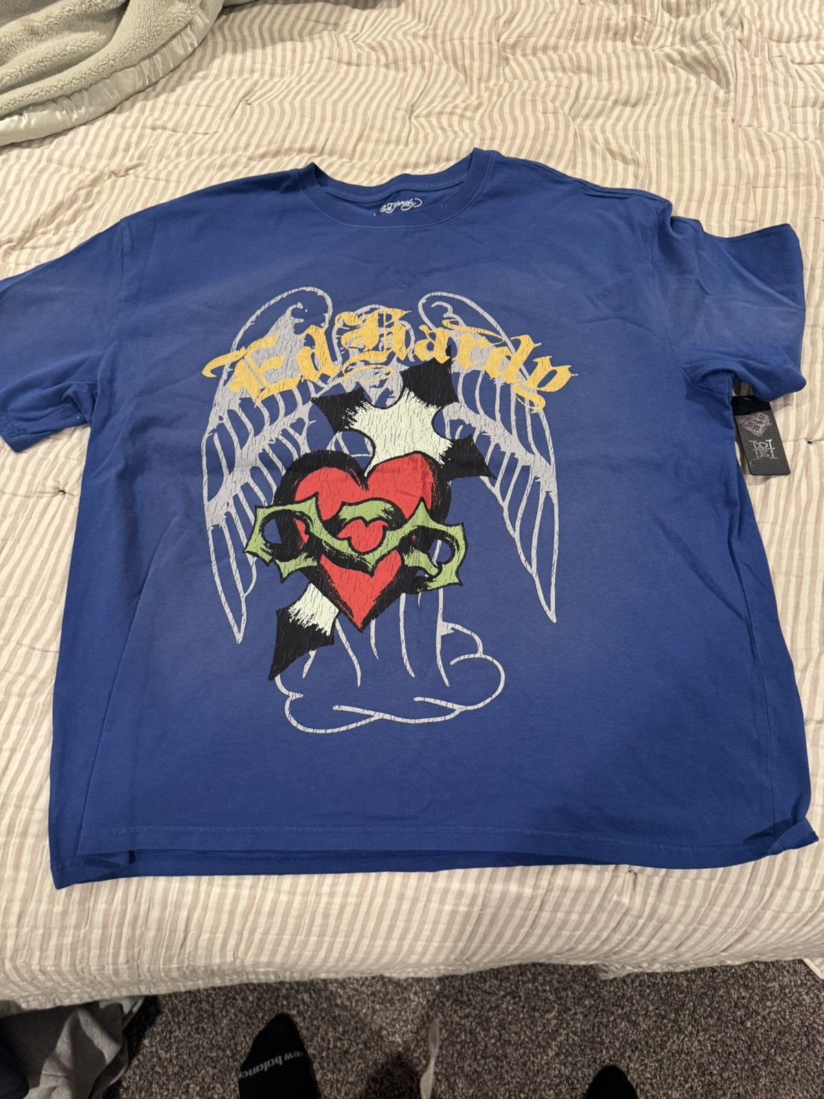 Ed Hardy Ed Hardy Heart Tee Size US XL / EU 56 / 4 - 1 Thumbnail