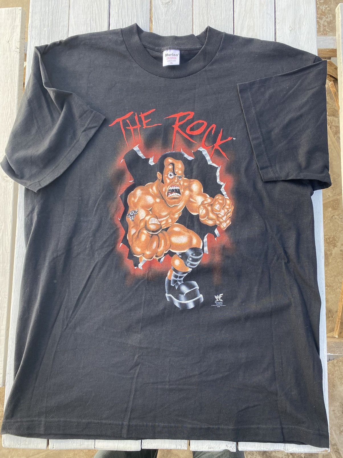 Vintage Vintage “The Rock” WWE Size US XL / EU 56 / 4 - 1 Thumbnail