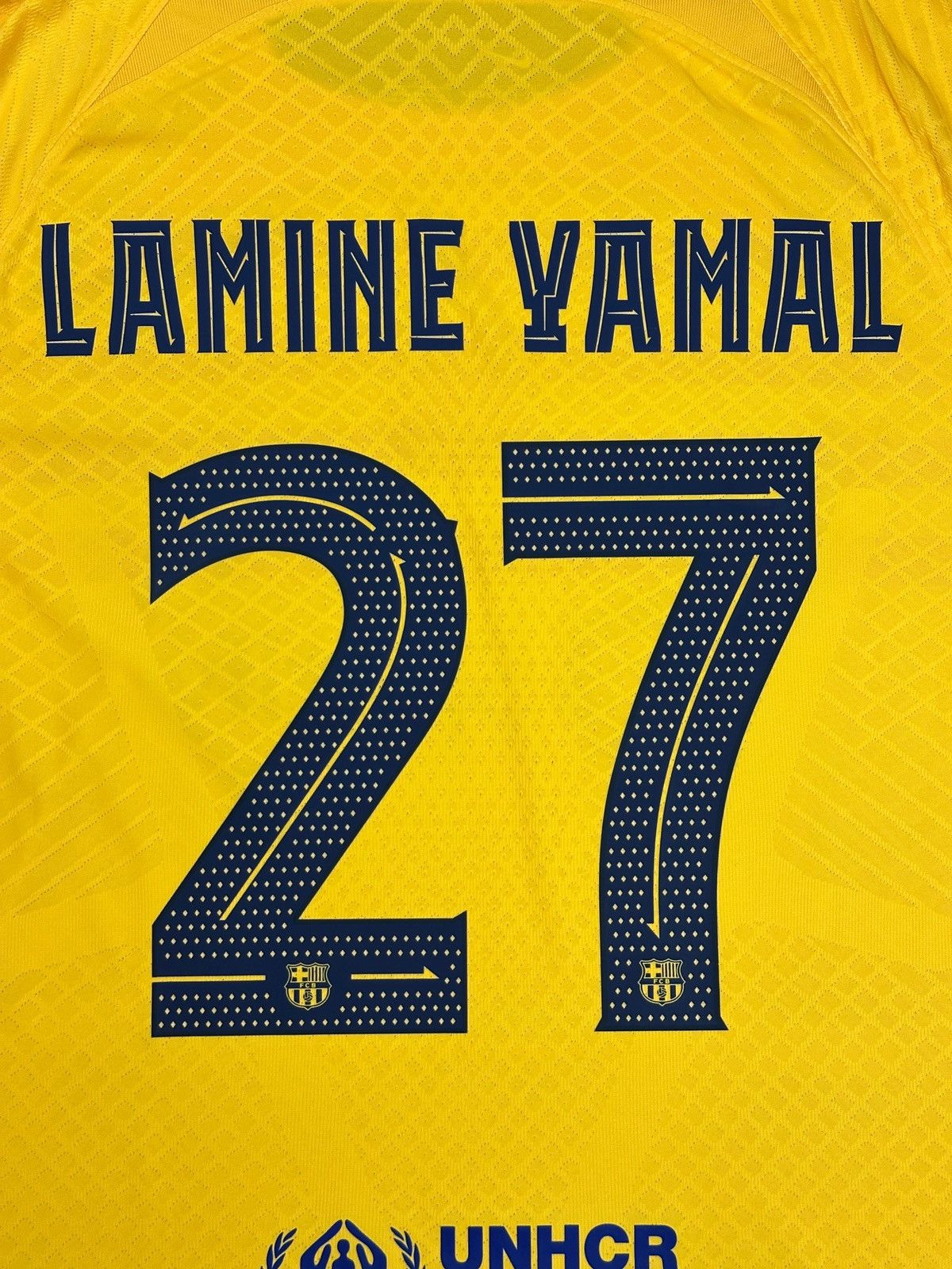 Nike Barcelona 2023/24 Lamine Yamal Fourth Soccer Jersey Size US XL / EU 56 / 4 - 5 Thumbnail