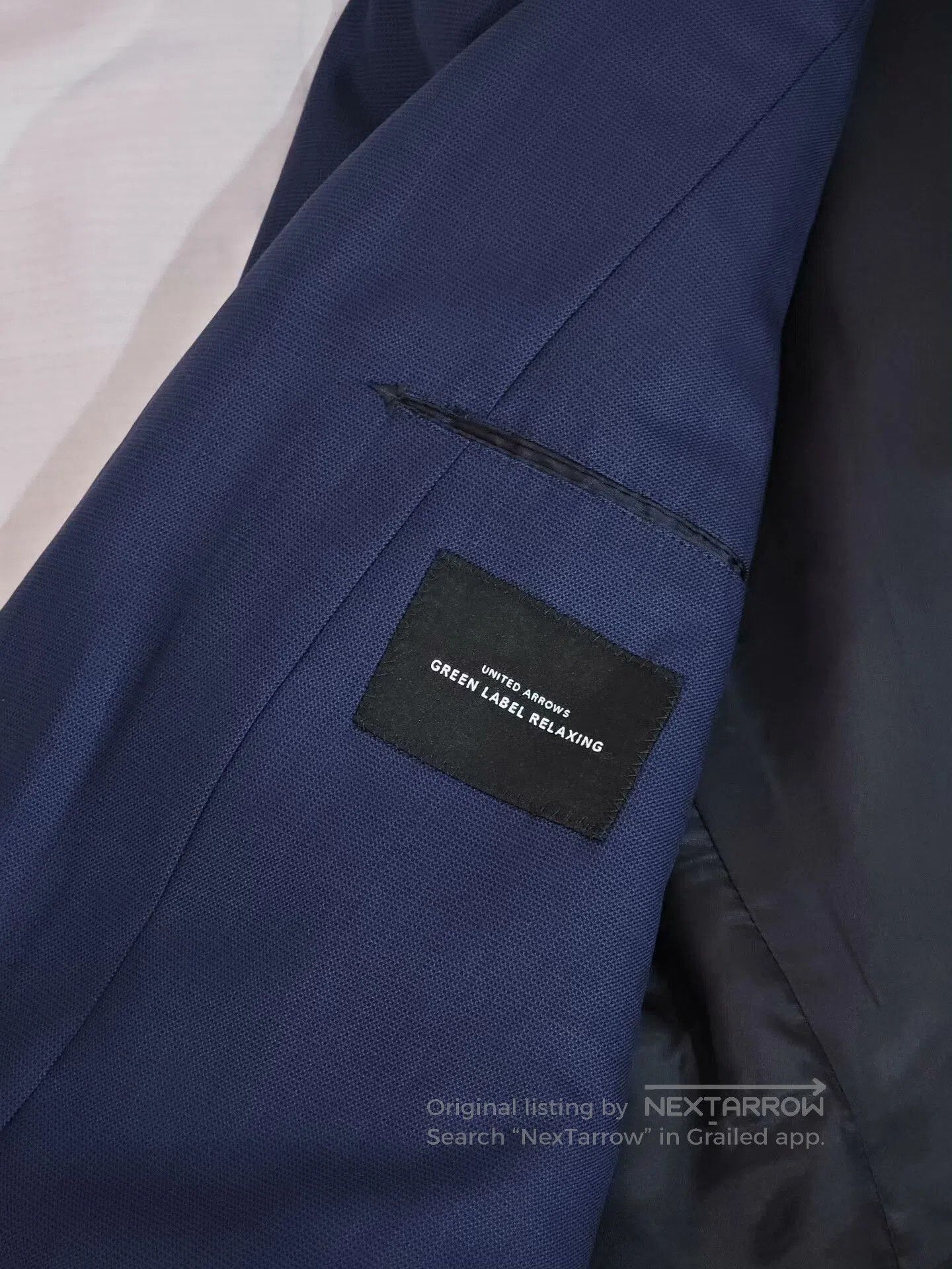 District UNITED ARROWS Dormeuil Wool Suit Jacket. Size US M / EU 48-50 / 2 - 8 Thumbnail