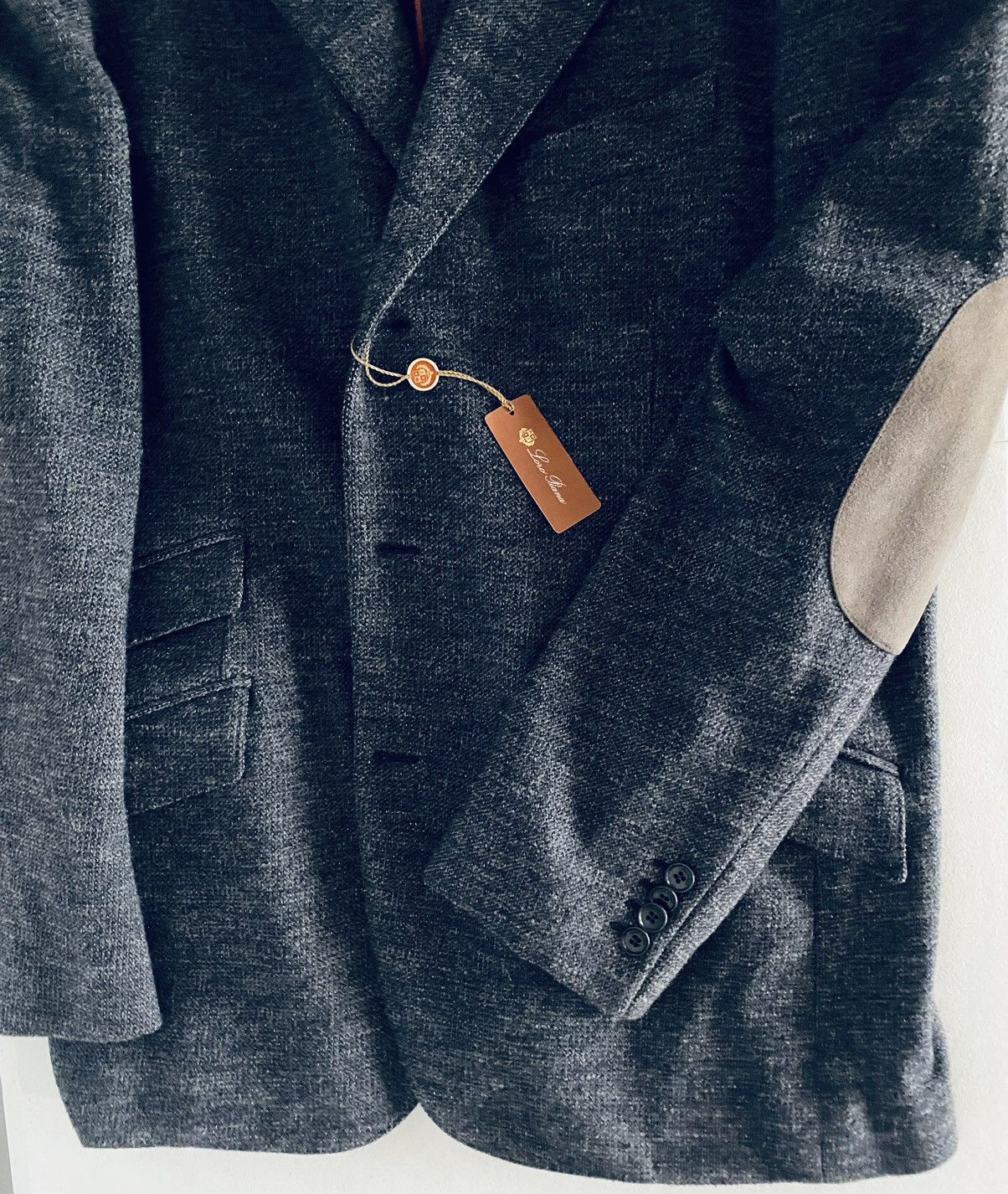 Loro Piana Loro Piana 🇮🇹 Sweater Knit Wool Cashmere Goatskin Trim 56 NEW Size US XL / EU 56 / 4 - 3 Thumbnail