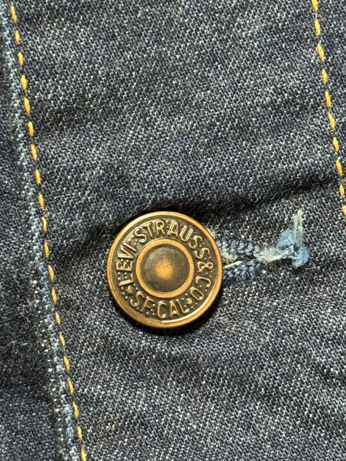Levi's × Levi's Vintage Clothing Levi's 73580 Women's Denim Jacket Size M Slim Fit Classic Size XL / US 12-14 / IT 48-50 - 5 Thumbnail