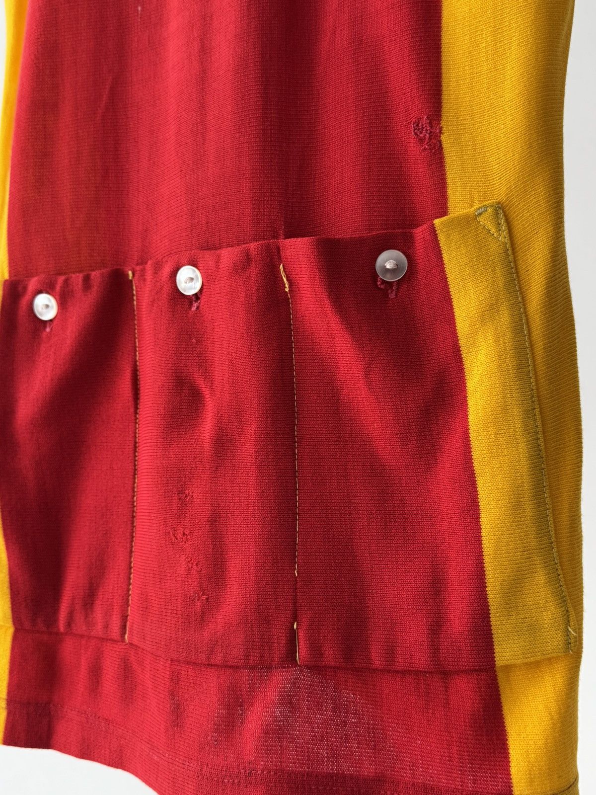 Vintage 1970s Vintage Swiss ‘Edelweiss Le Locle’Cycling Wool Jersey Size US M / EU 48-50 / 2 - 10 Thumbnail