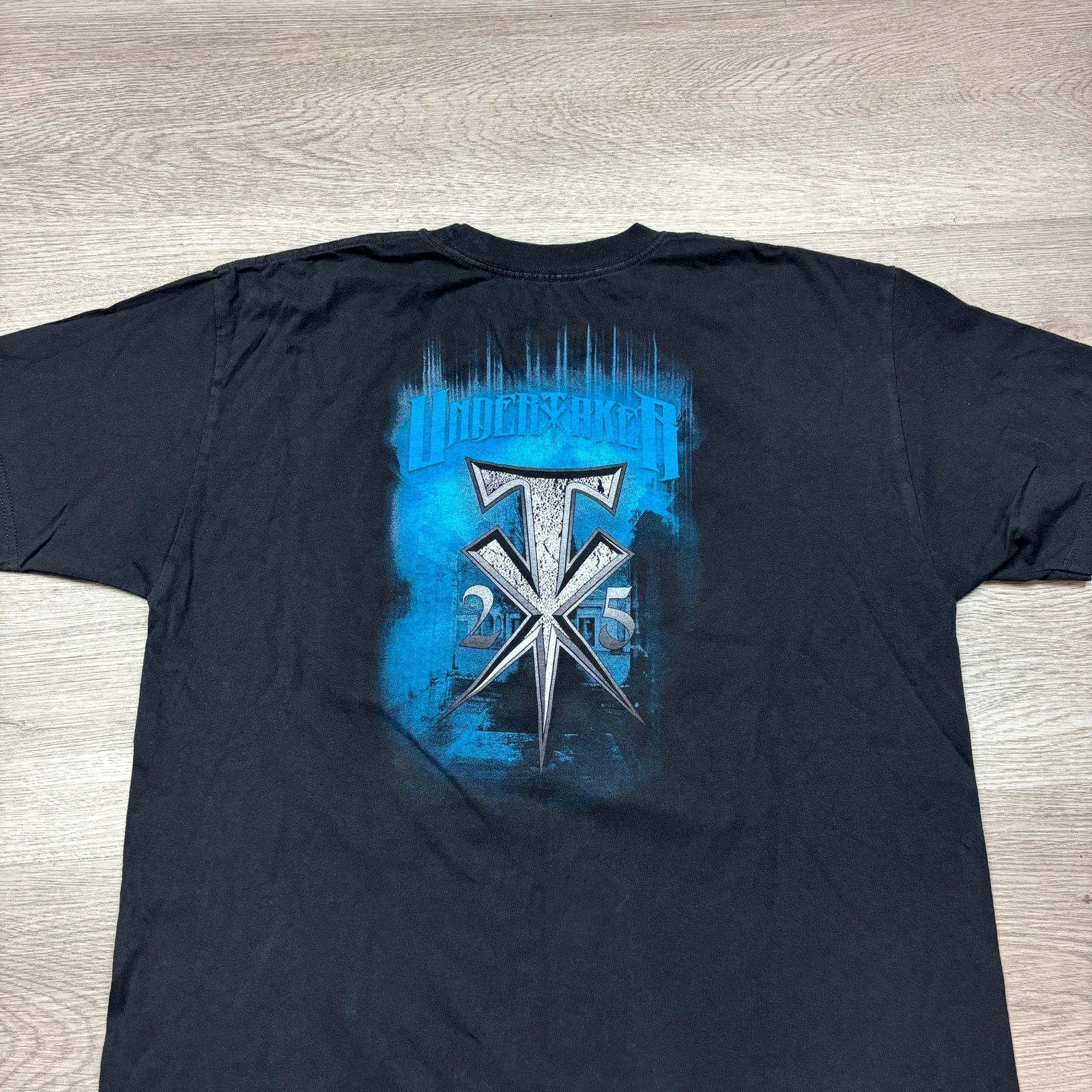 WWE Undertaker 25 Years The Deadman Will Live Eternal Shirt XL Size US XL / EU 56 / 4 - 4 Thumbnail