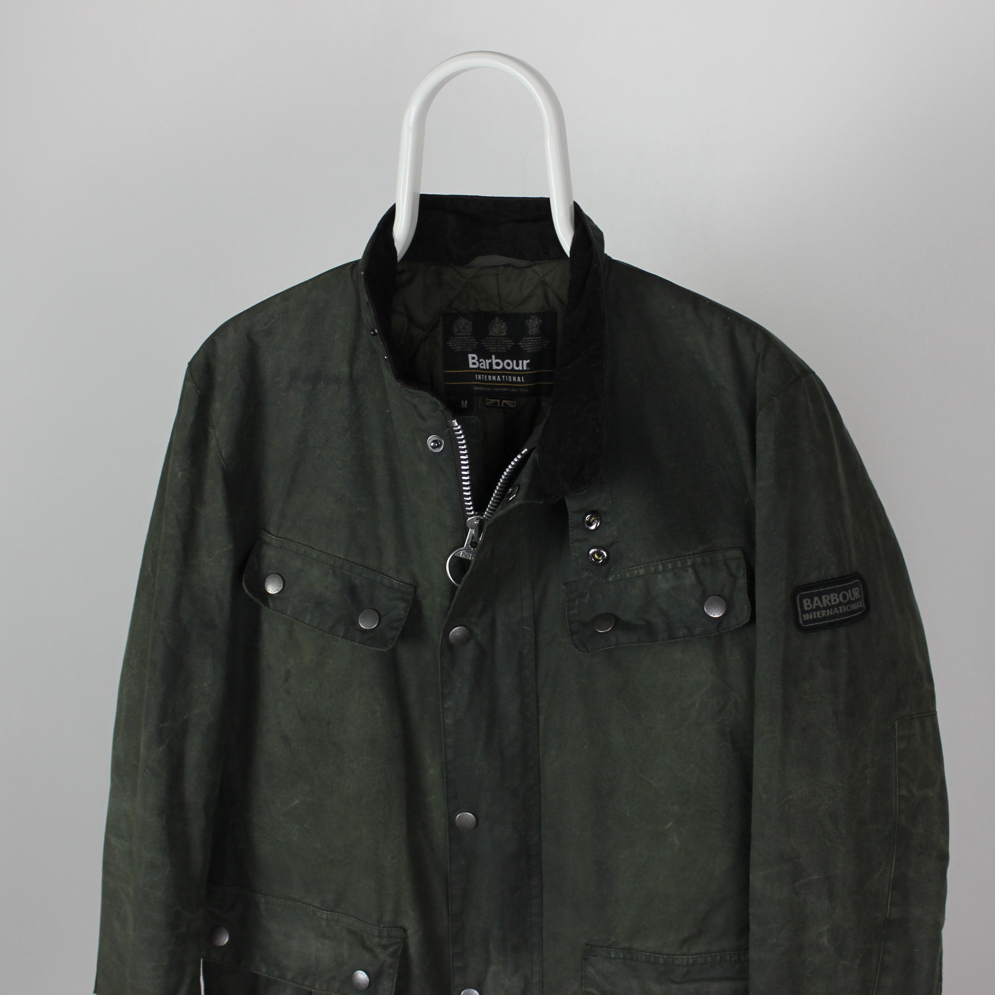 Barbour Barbour Duke wax jacket S M green olive Size US M / EU 48-50 / 2 - 2 Thumbnail