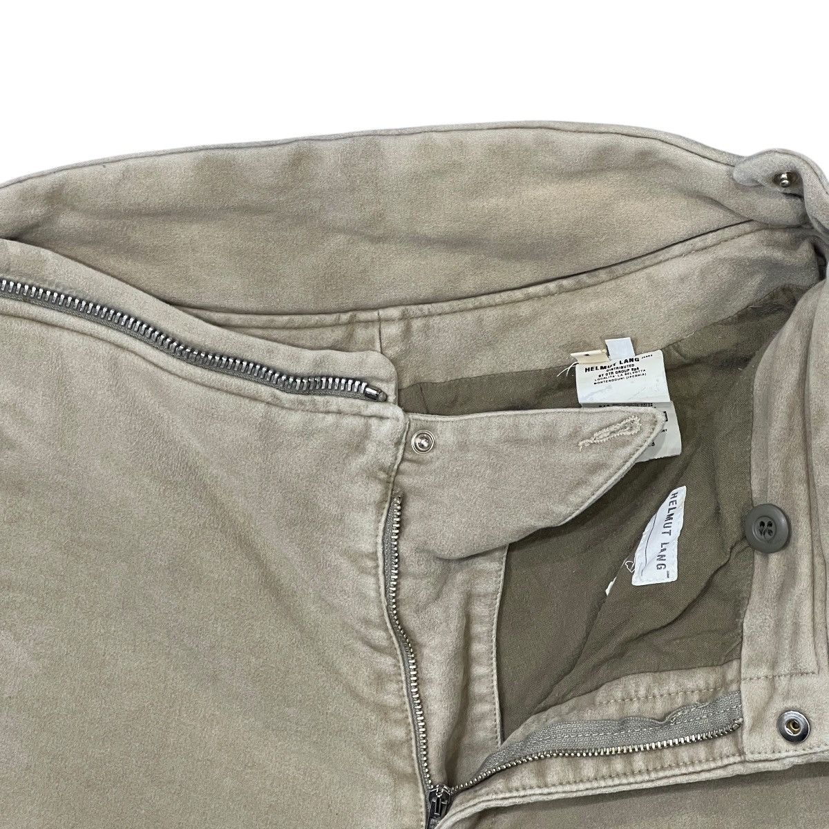 Helmut Lang HELMUT LANG 1999AW Vintage Moleskin Astro Biker Pants Size US 44 / EU 60 - 8 Thumbnail
