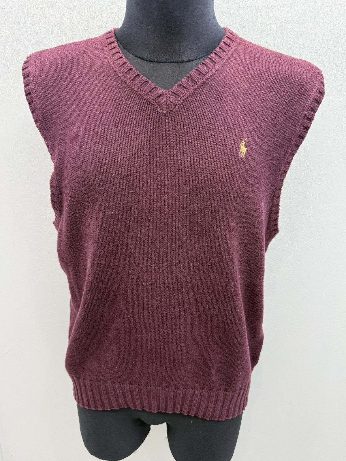 Polo Ralph Lauren Vintage Polo Ralph Lauren Knit Cotton Overshirt Vest Size US M / EU 48-50 / 2 - 3 Thumbnail