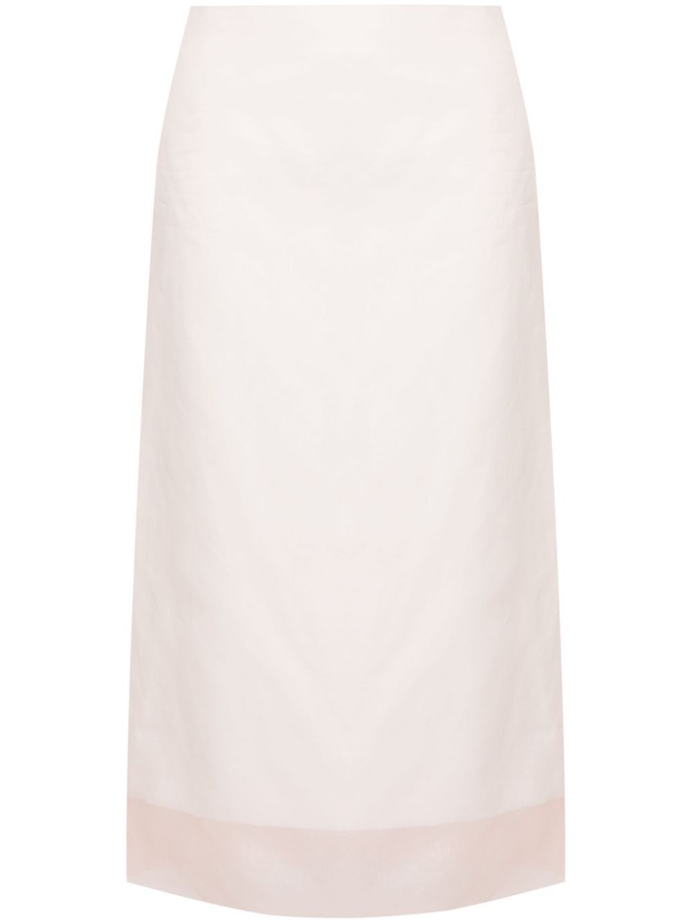 Sportmax SILK MIDI SKIRT Size 27" / US 4 / IT 40 - 1 Thumbnail