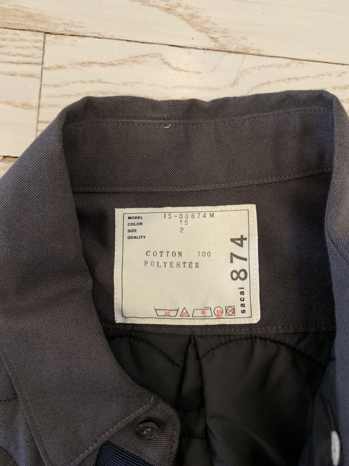 Sacai Quilted shirt jacket Size US M / EU 48-50 / 2 - 3 Thumbnail