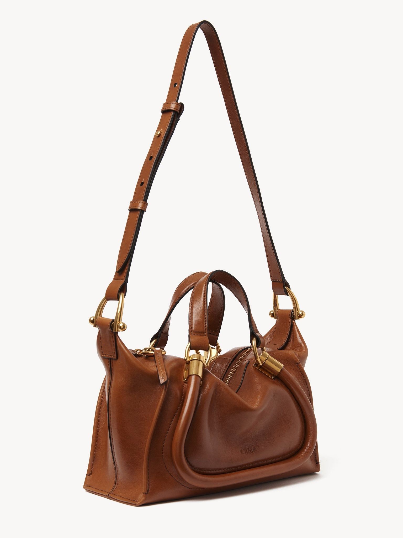 Chloe oc11z0925 Size: OS / Paraty 24 Small Double Carry Bag Brown Size ONE SIZE - 3 Thumbnail