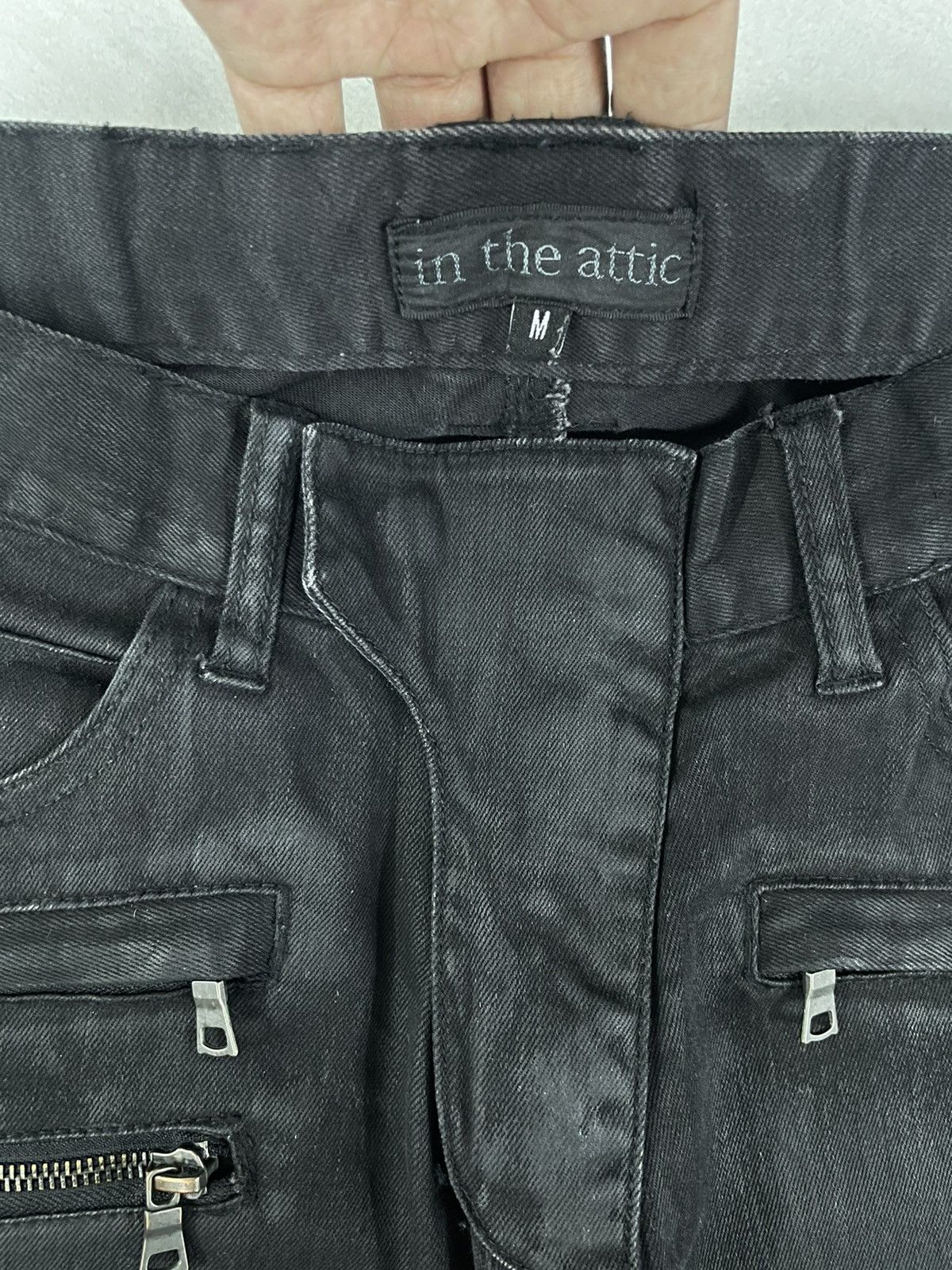 If Six Was Nine InTheAttic Japan Bikers Jeans Size US 30 / EU 46 - 7 Thumbnail