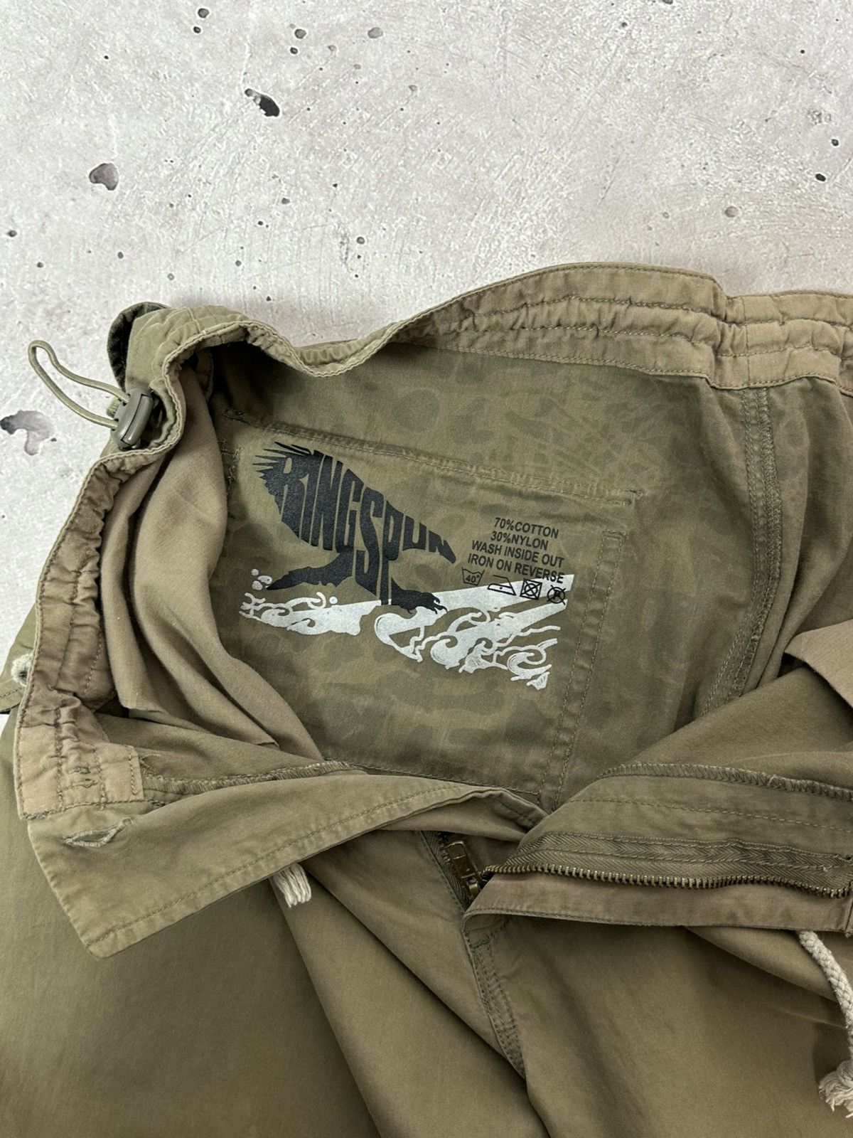 Japanese Brand × Vintage Vintage Maharishi Style Khaki Logo Breeches Size US 32 / EU 48 - 13 Thumbnail