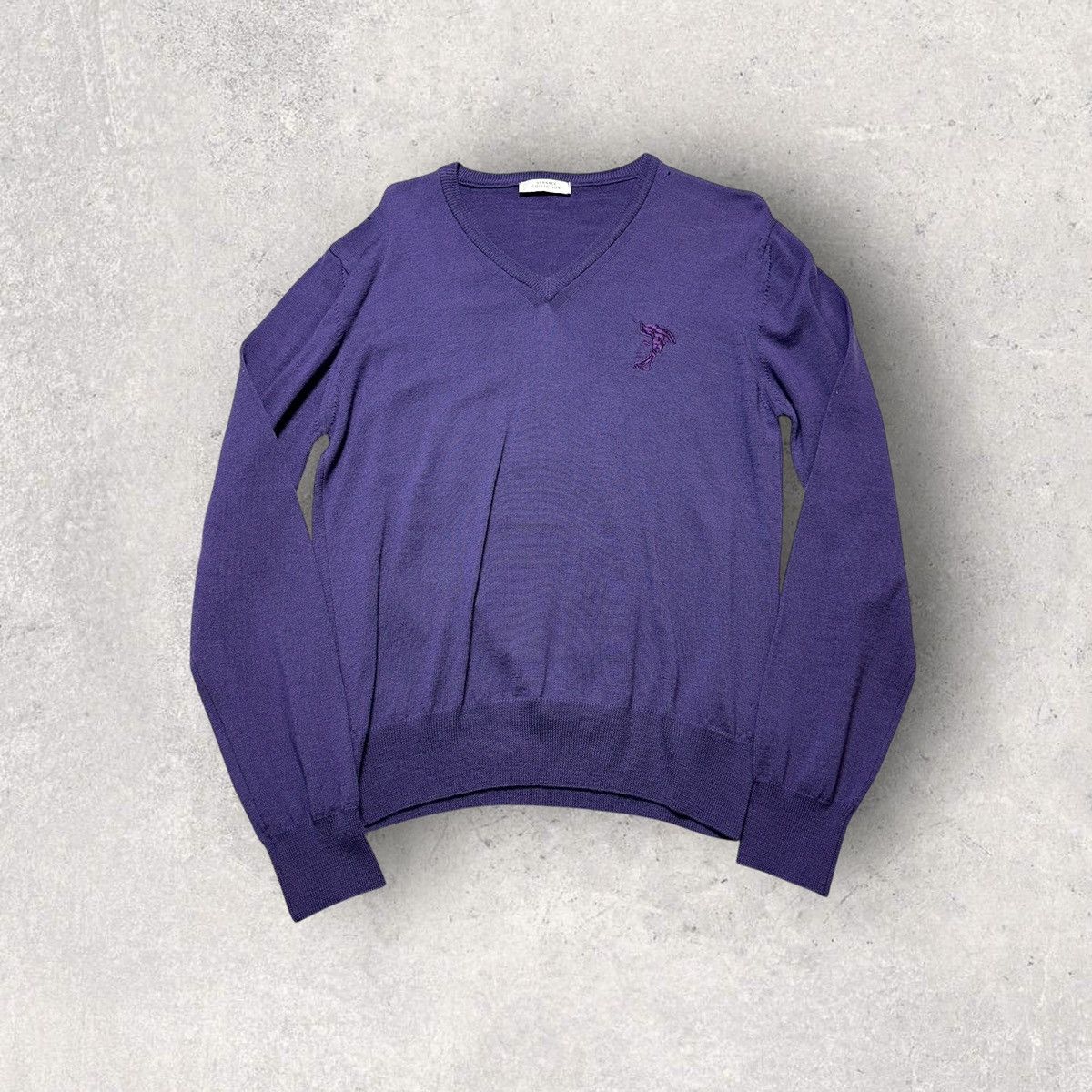 Versace Versace Collection wool sweater Size US L / EU 52-54 / 3 - 1 Thumbnail