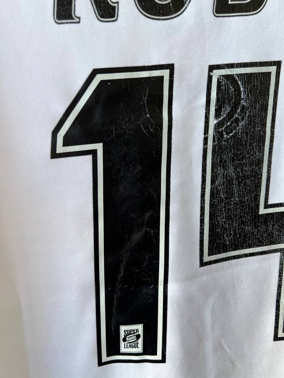 Puma 2009 ST.HELENS #14 ROBY MATCH WORN RIGBY SHIRT JERSEY SZ M Size US M / EU 48-50 / 2 - 14 Thumbnail