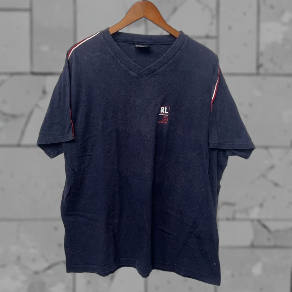 Polo Ralph Lauren Polo Jeans T-Shirt Mens 2XL Blue Short Sleeve Shirt? Size US XXL / EU 58 / 5 - 1 Thumbnail