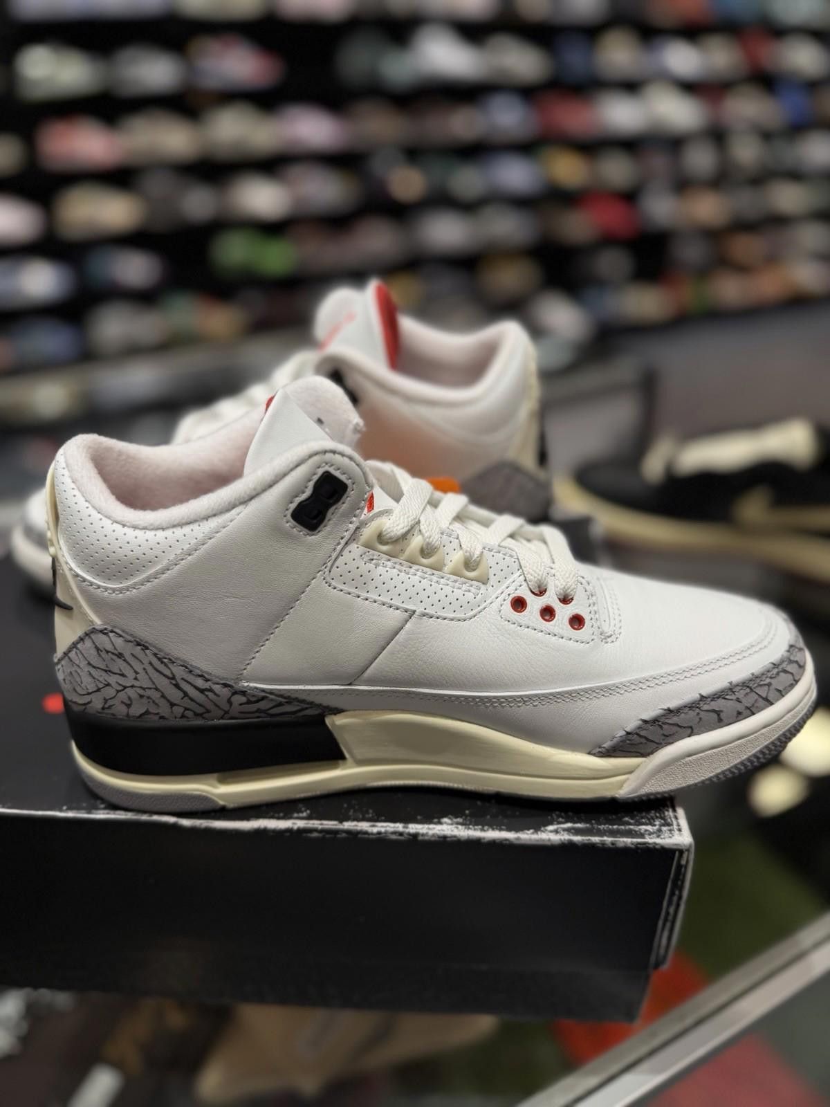 Jordan Brand Nike Air Jordan 3 Retro White Cement Reimagined 2023 (8) Size US 8 / EU 41 - 4 Thumbnail