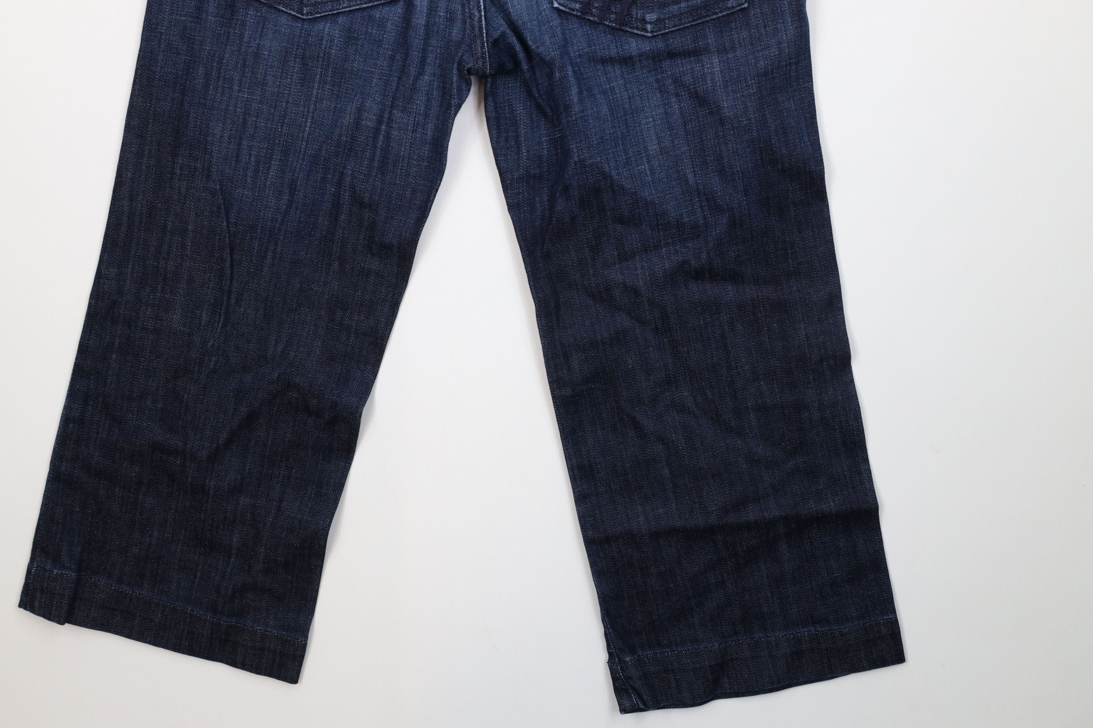 7 For All Mankind 7 For All Mankind 7FAM Dojo Stretch Denim Capris Jeans USA Size 27" / US 4 / IT 40 - 11 Thumbnail