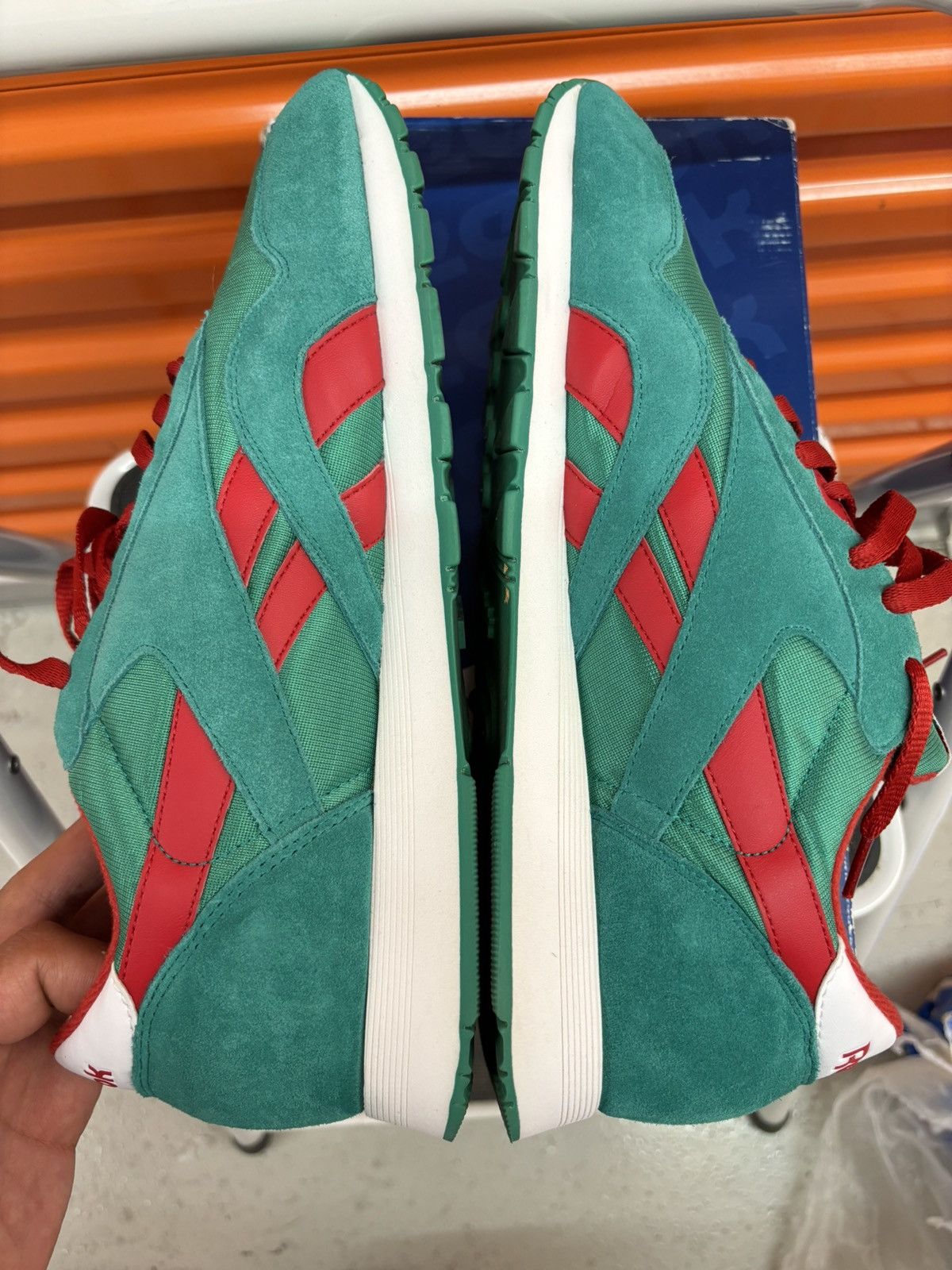 Reebok ***FINAL DROP***RARE 00s REEBOK NYLON MEXICO CLASSIC SHOE 12 Size US 12 / EU 45 - 10 Thumbnail