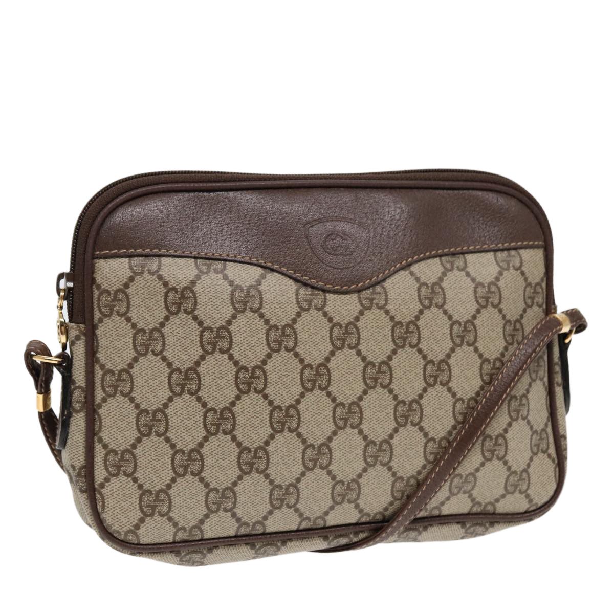 Gucci Gg Canvas Beige Canvas Shoulder Bag (Pre-Owned) Size ONE SIZE - 1 Thumbnail
