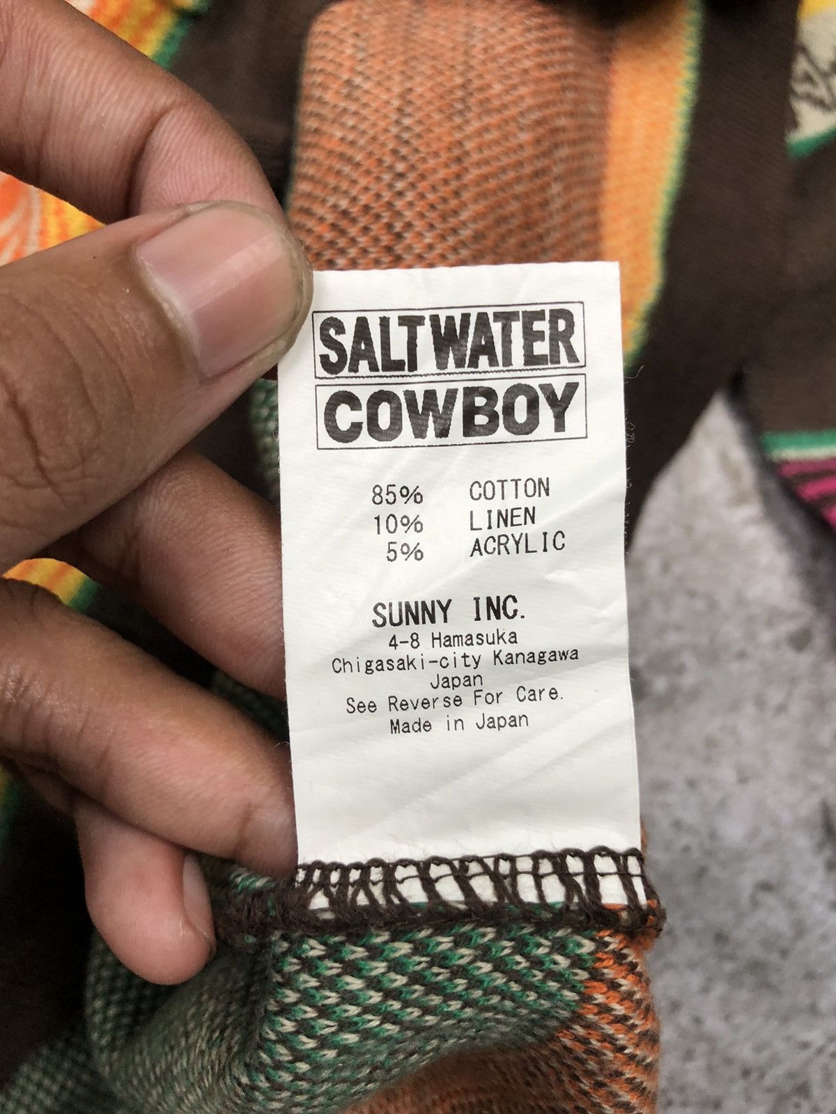Beams Plus × Beauty Beast × Japanese Brand BEAMS x SALTWATER COWBOY Navajo Size US M / EU 48-50 / 2 - 6 Thumbnail