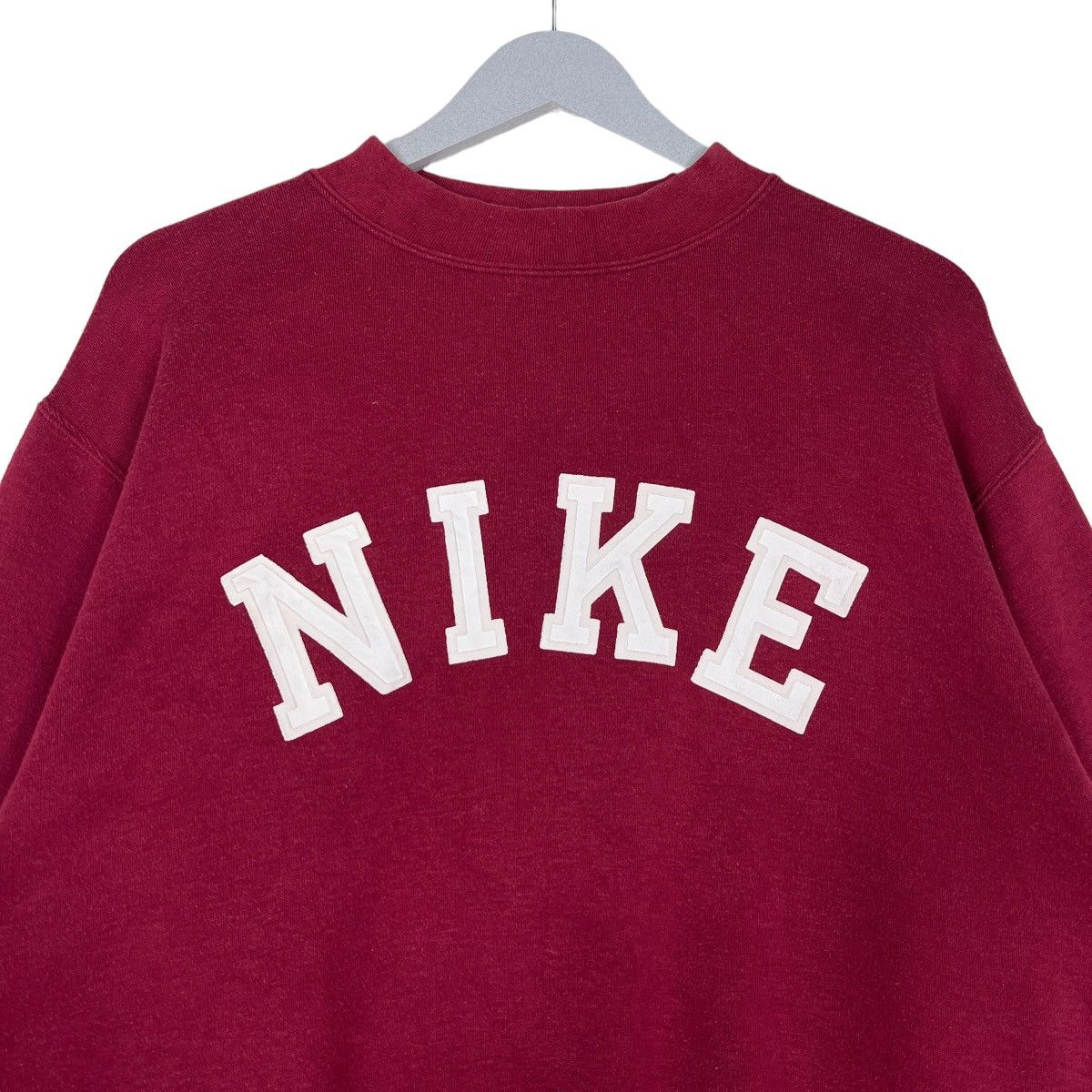 Nike 🔥 90s NIKE SPELL OUT BIG LOGO SWEATSHIRTS Size US L / EU 52-54 / 3 - 3 Thumbnail