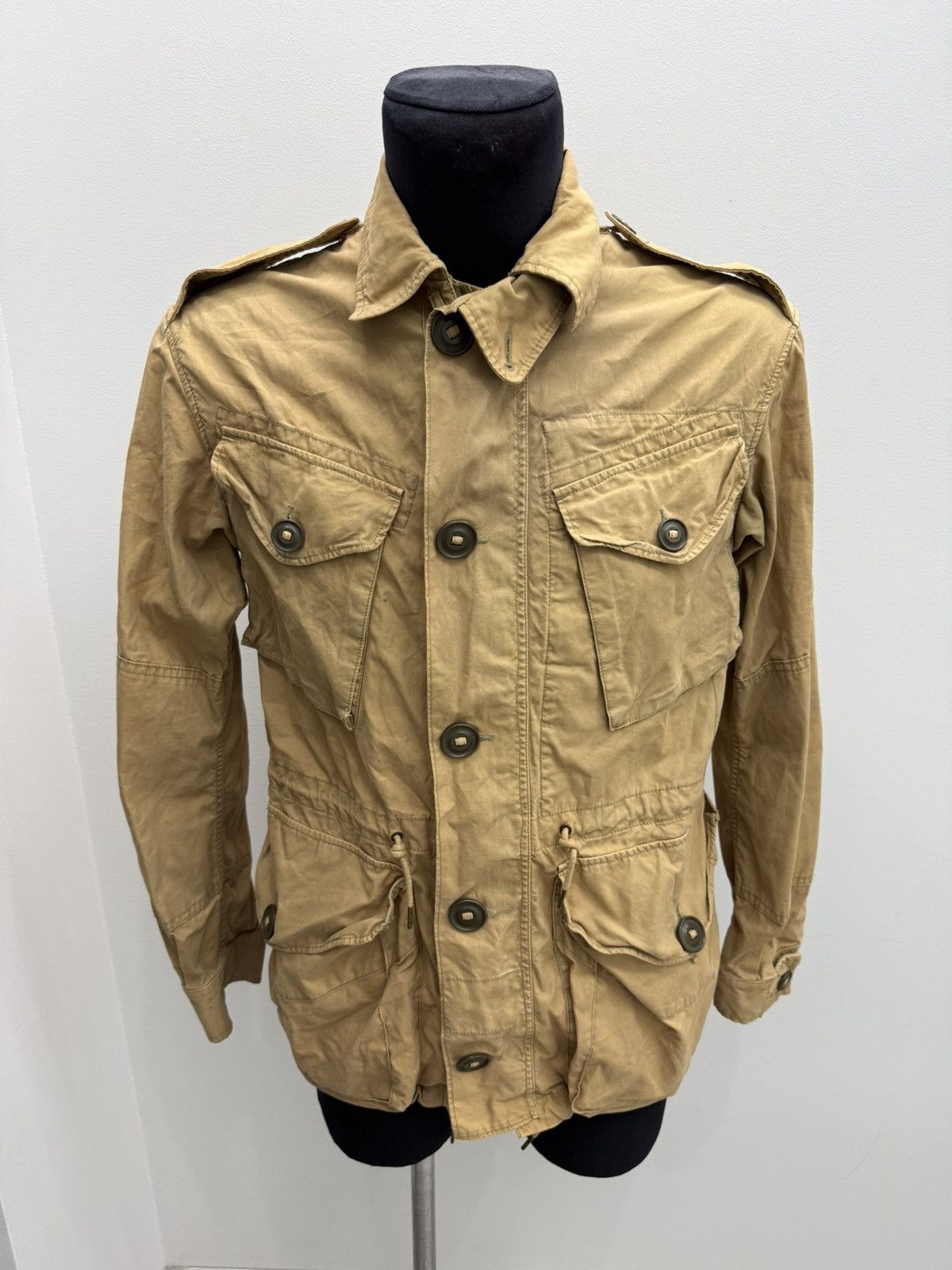 Polo Ralph Lauren Polo Ralph Lauren Military Field Army Combat Jacket Size US S / EU 44-46 / 1 - 1 Thumbnail