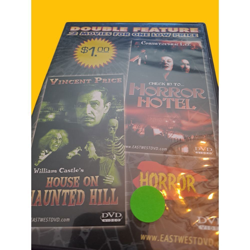 Other East West DVD Double Feature Horror Movies House on Haunted Size ONE SIZE - 1 Thumbnail