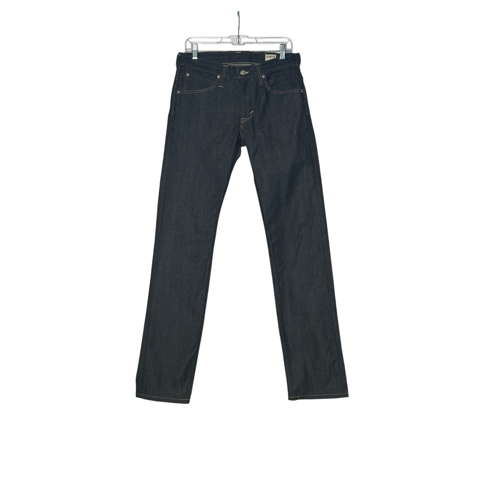 Edwin blue dark wash straight legs jeans size 31