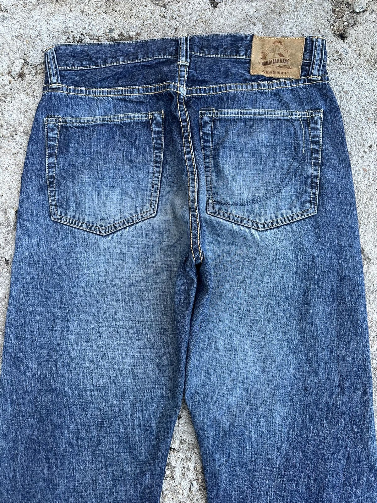 Momotaro Jeans Momotaro Selvedge Distressed Jeans Denim W29 Size US 29 - 11 Thumbnail